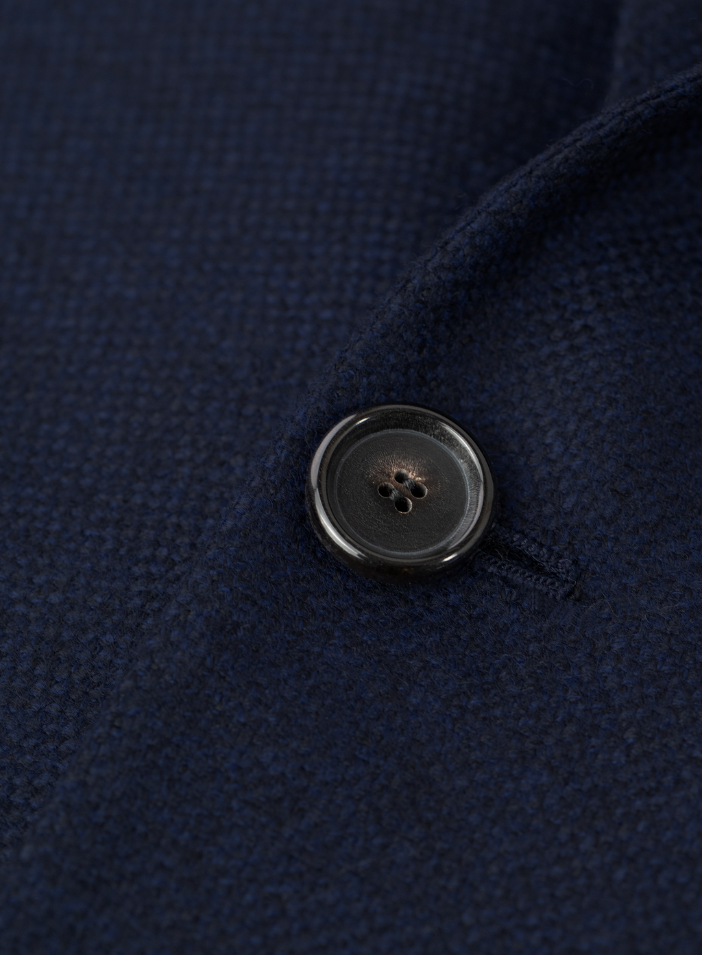 Handgemaakt colbert van scheerwol | FULL_WIDTH | BLUE NAVY