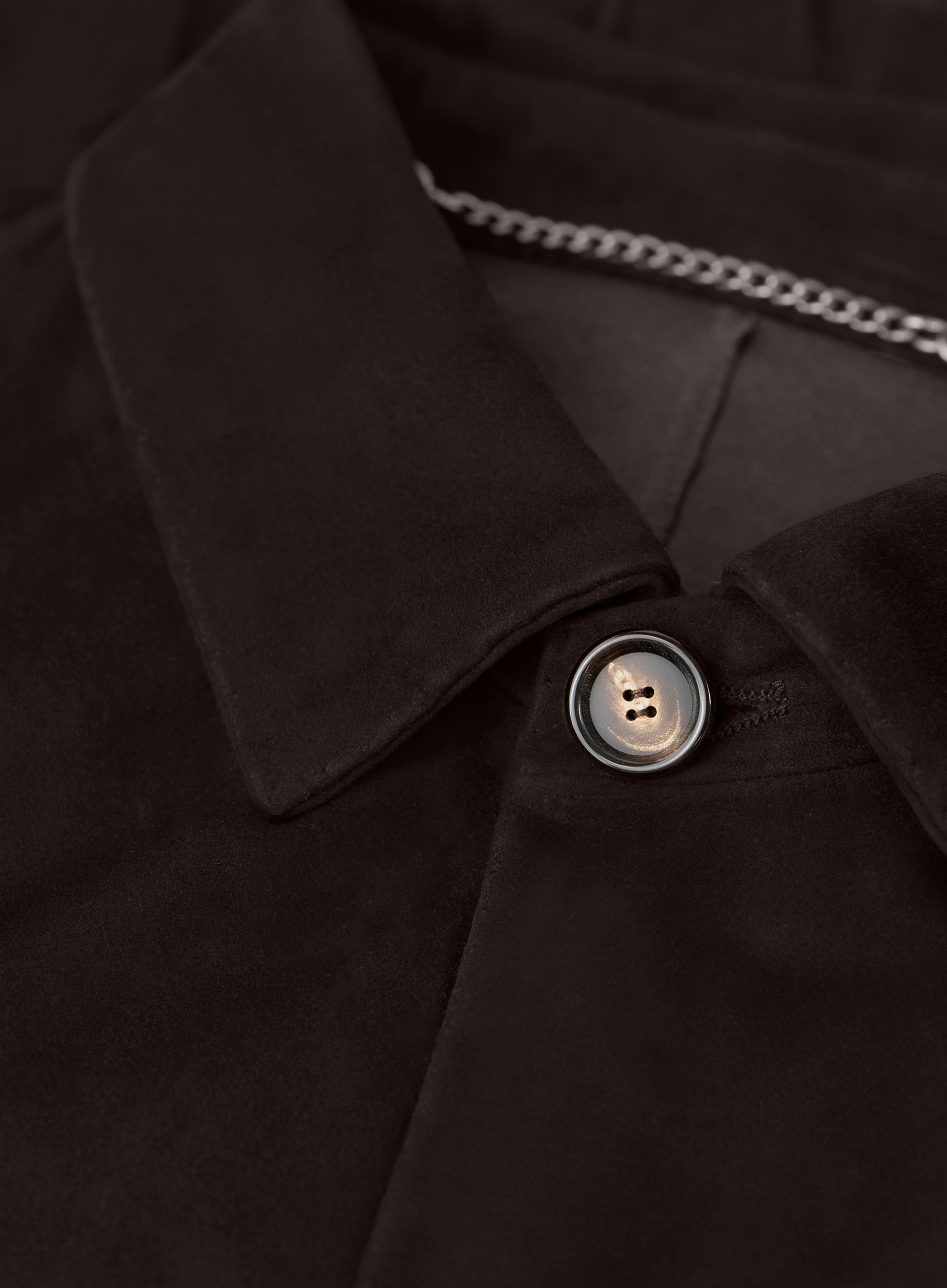 Handgemaakte overshirt van suède | FULL_WIDTH | D.Bruin