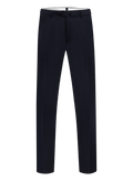 Handgemaakte pantalon van wol | BLUE NAVY