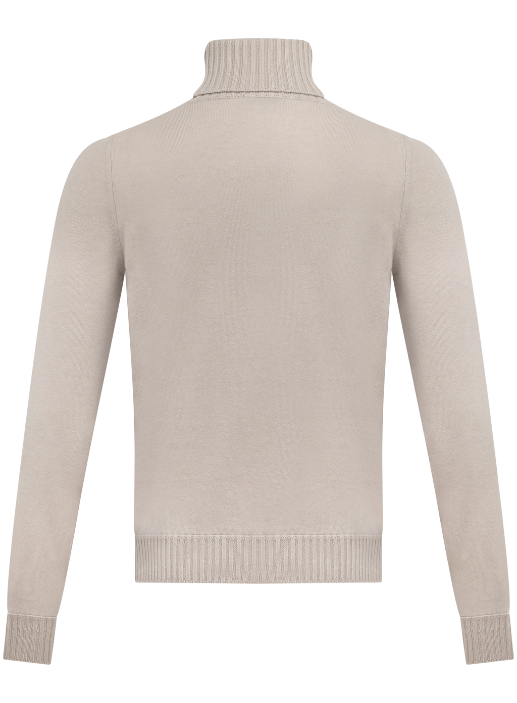 Handgemaakte coltrui van cashmere | Beige