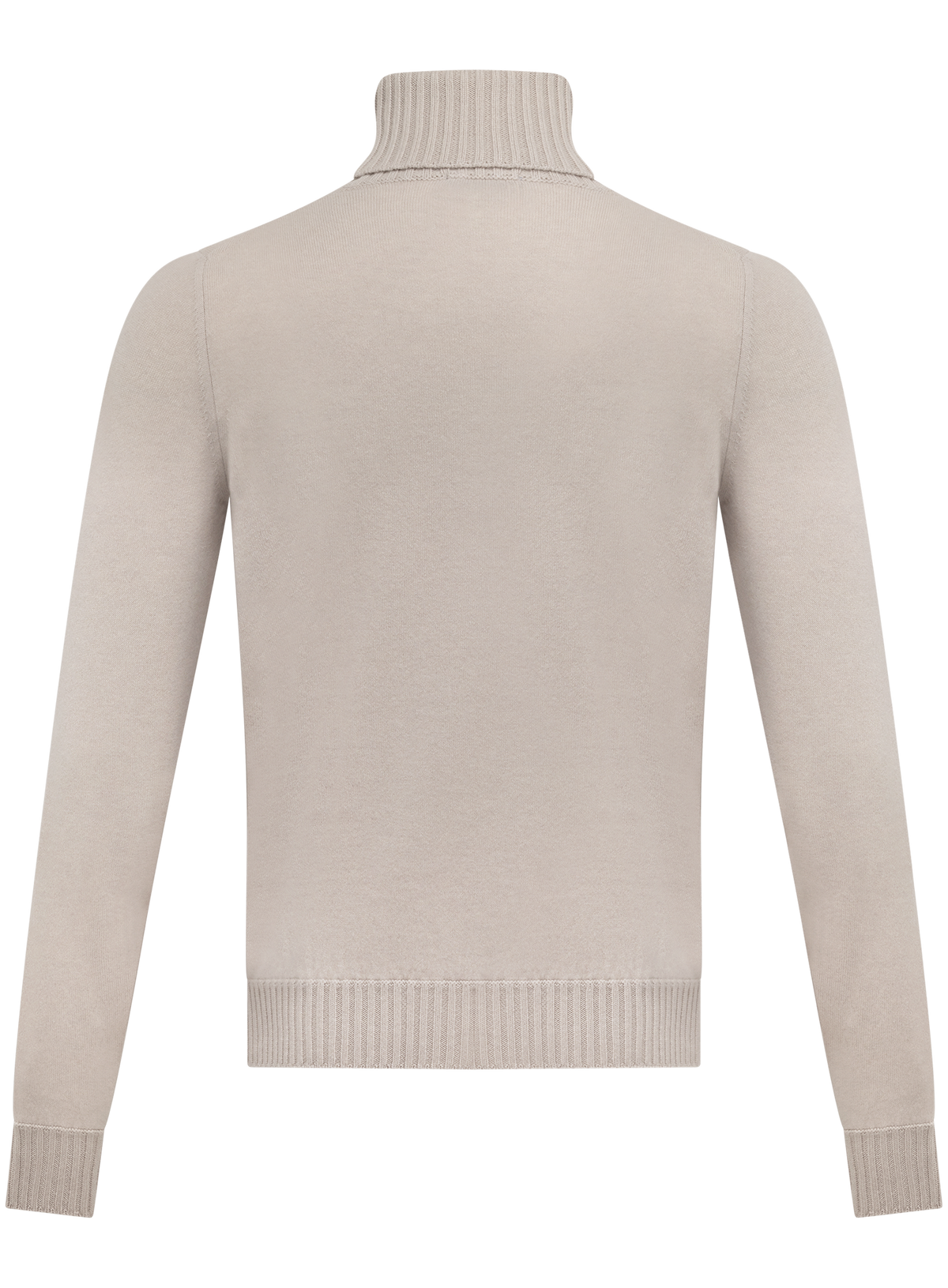 Handgemaakte coltrui van cashmere | Beige