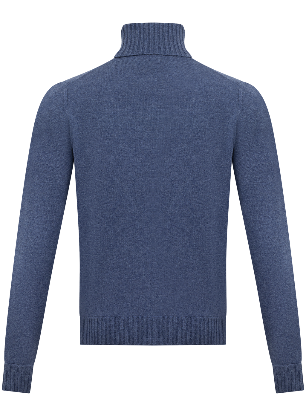 Handgemaakte coltrui van cashmere | Blauw