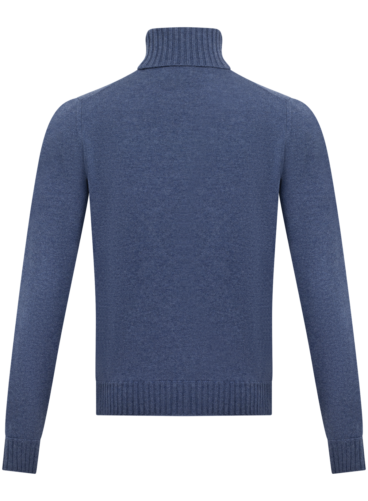 Handgemaakte coltrui van cashmere | Blauw