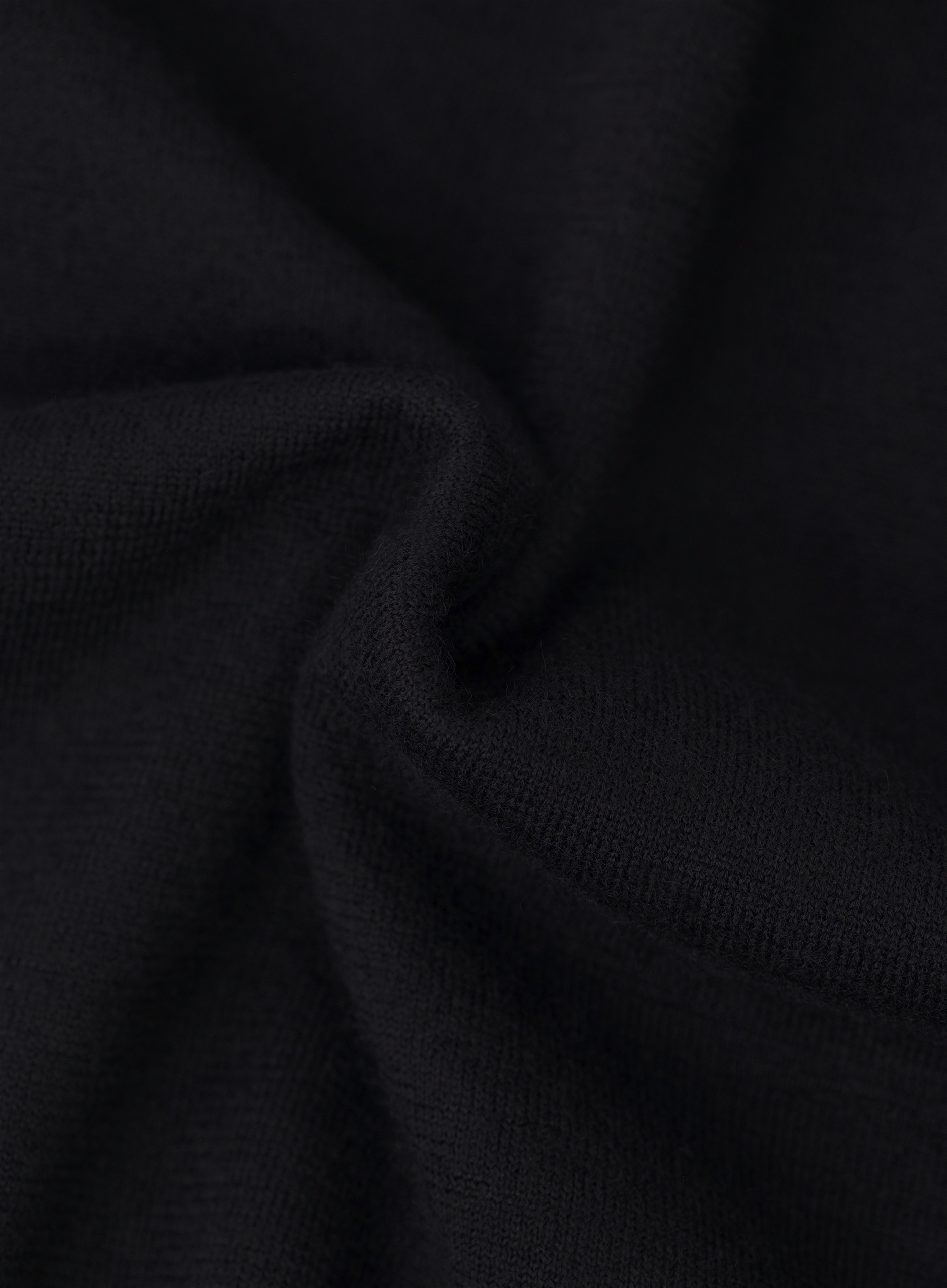 Handgemaakte coltrui van cashmere | FULL_WIDTH | Zwart