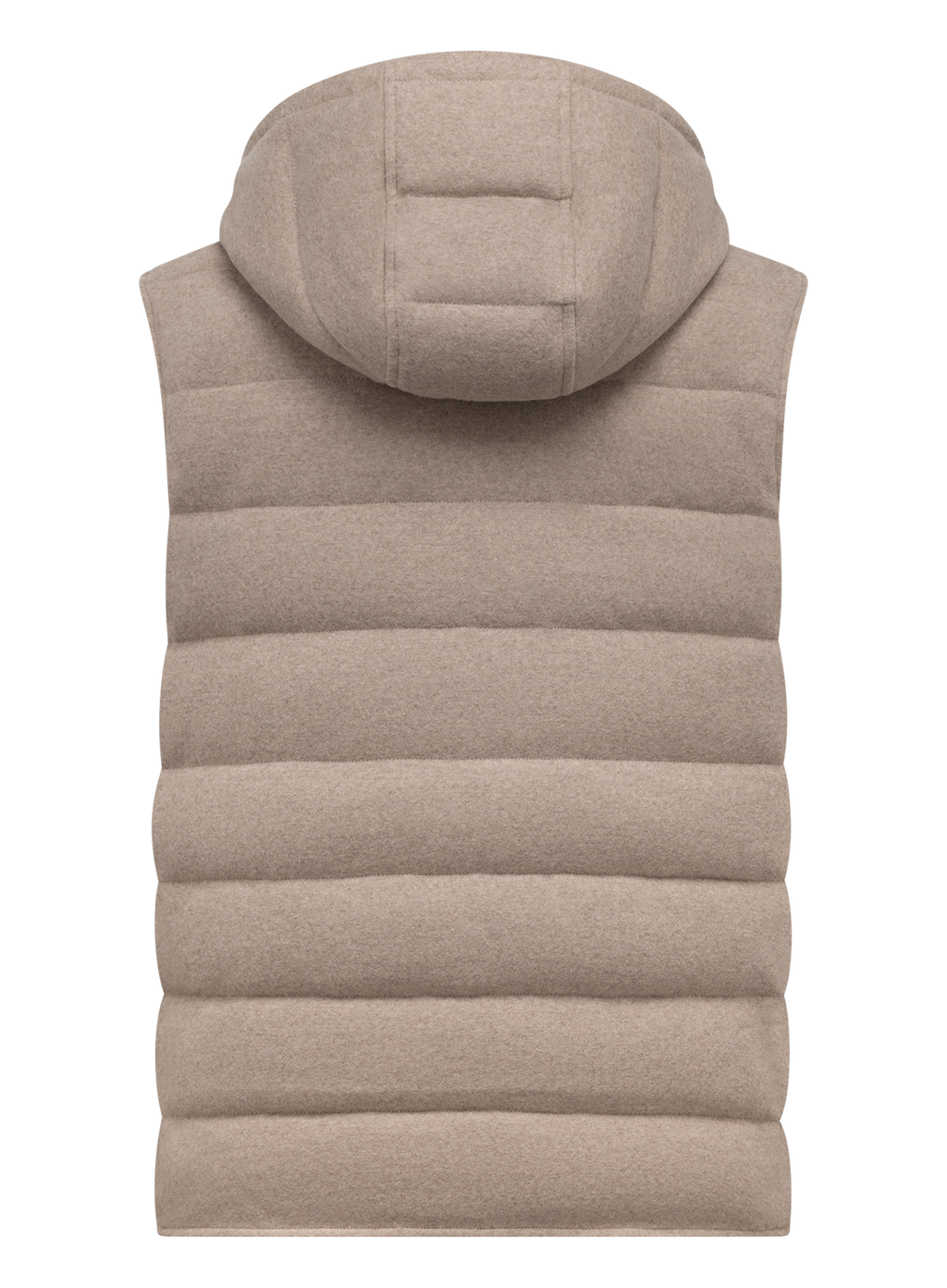 Bodywarmer in wol | Beige