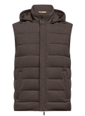 Bodywarmer in wol | TAUPE