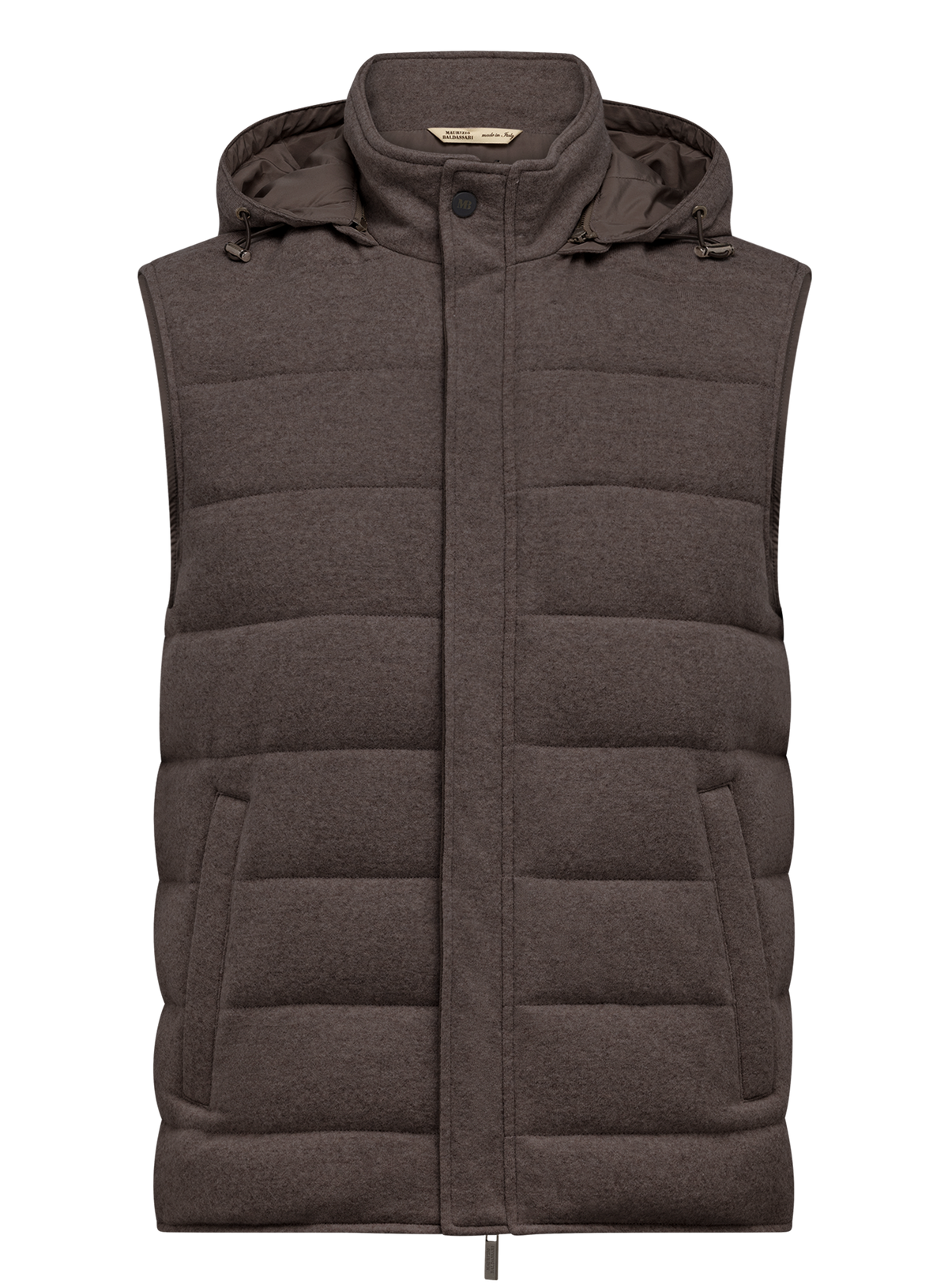 Bodywarmer in wol | TAUPE