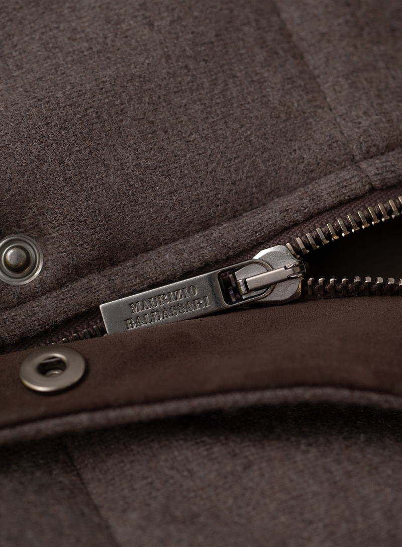 Bodywarmer in wol | FULL_WIDTH | TAUPE 
