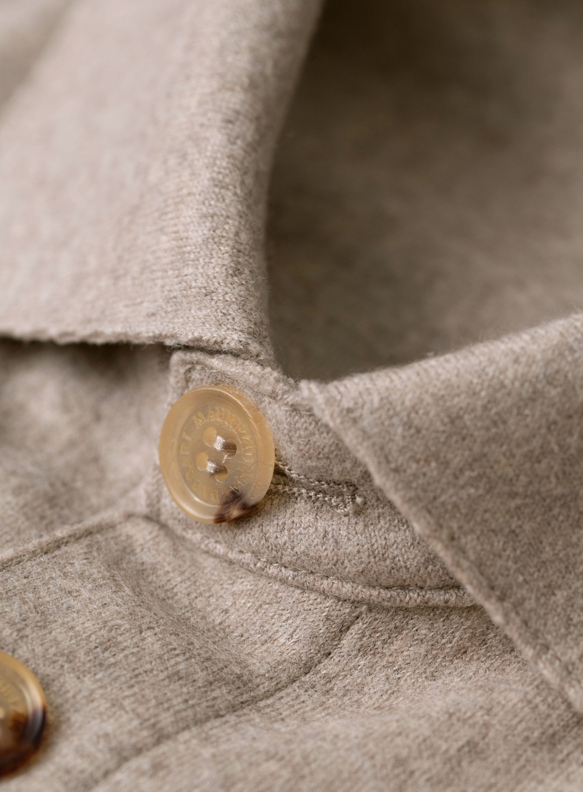 Overshirt in wol | FULL_WIDTH | Beige