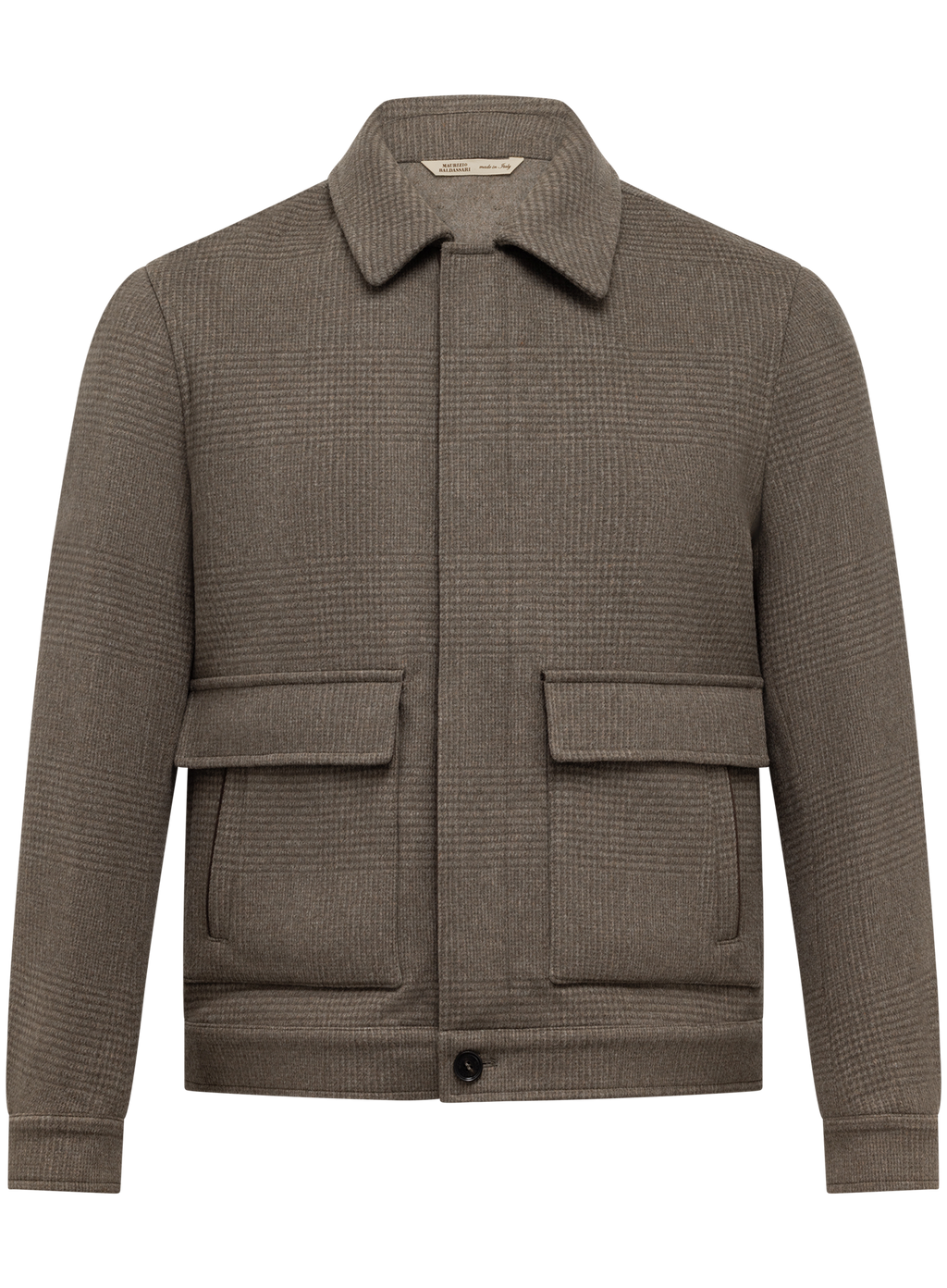 Bomberjack in wol stretch | TAUPE