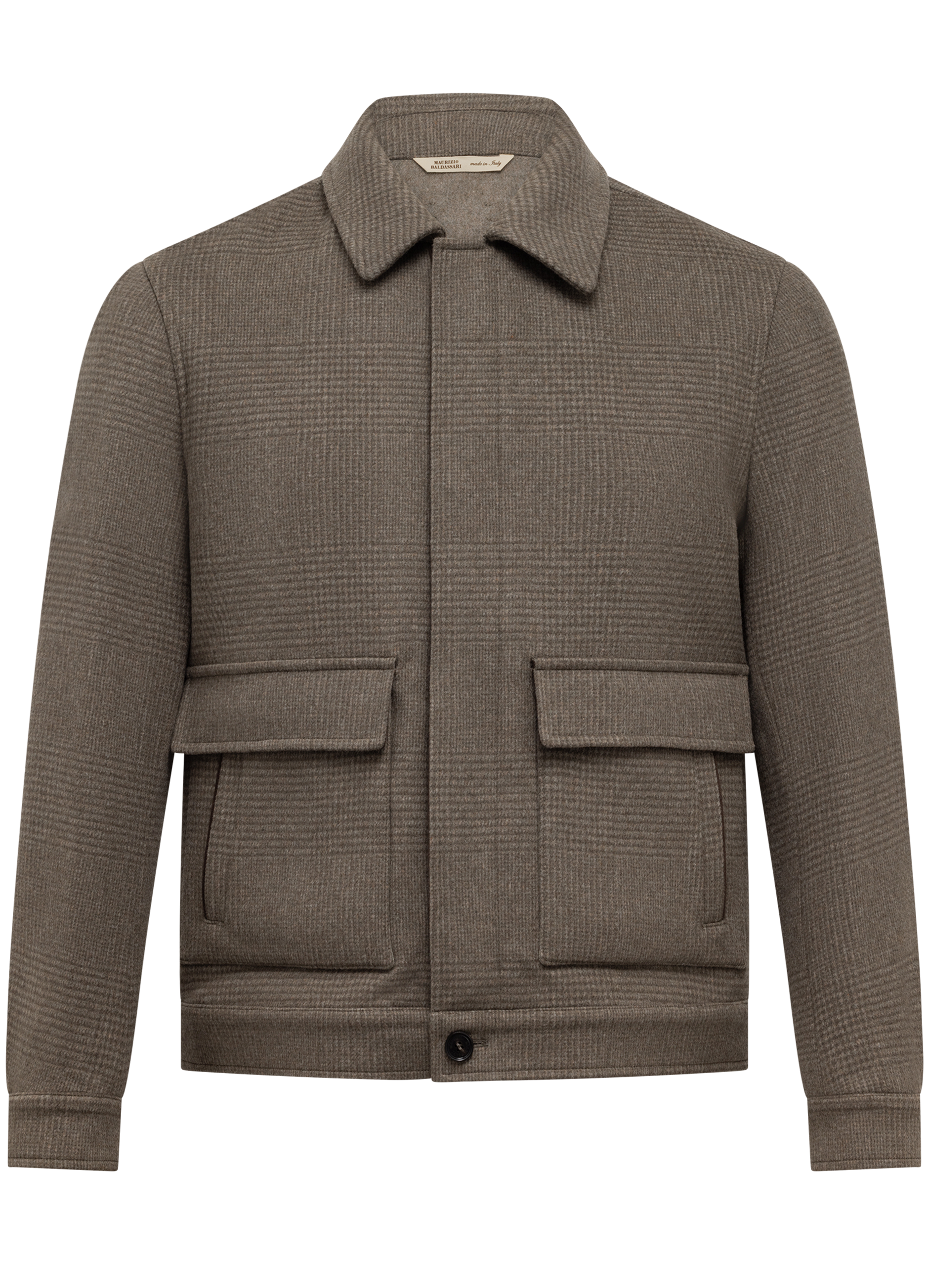Bomberjack in wol stretch | TAUPE