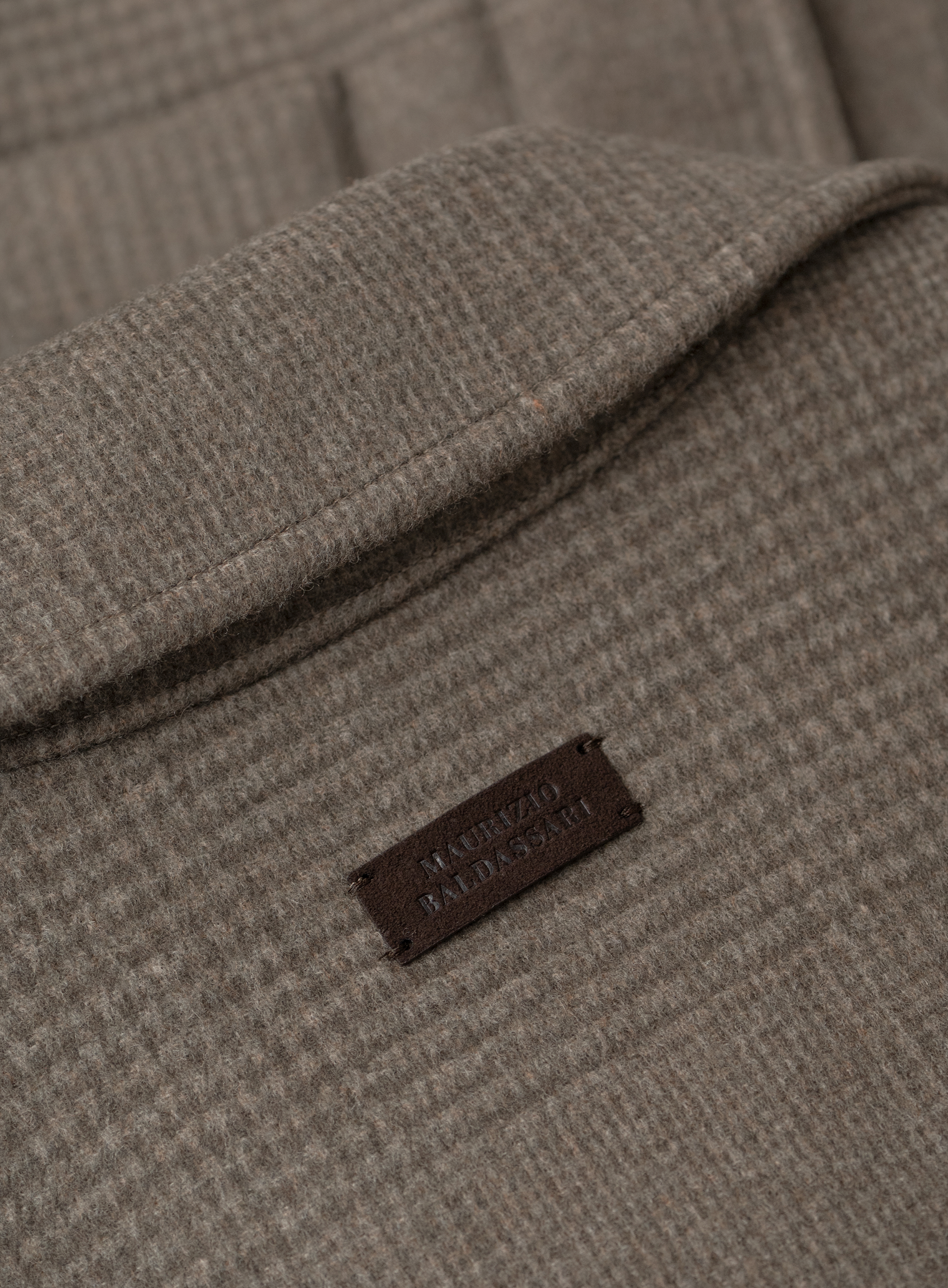 Bomberjack in wol stretch | FULL_WIDTH | TAUPE