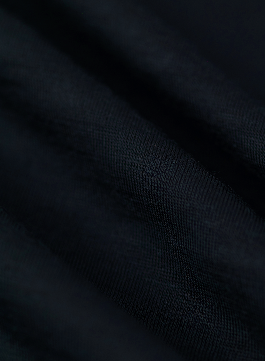 T-shirt van scheerwol met korte mouwen | FULL_WIDTH | BLUE NAVY