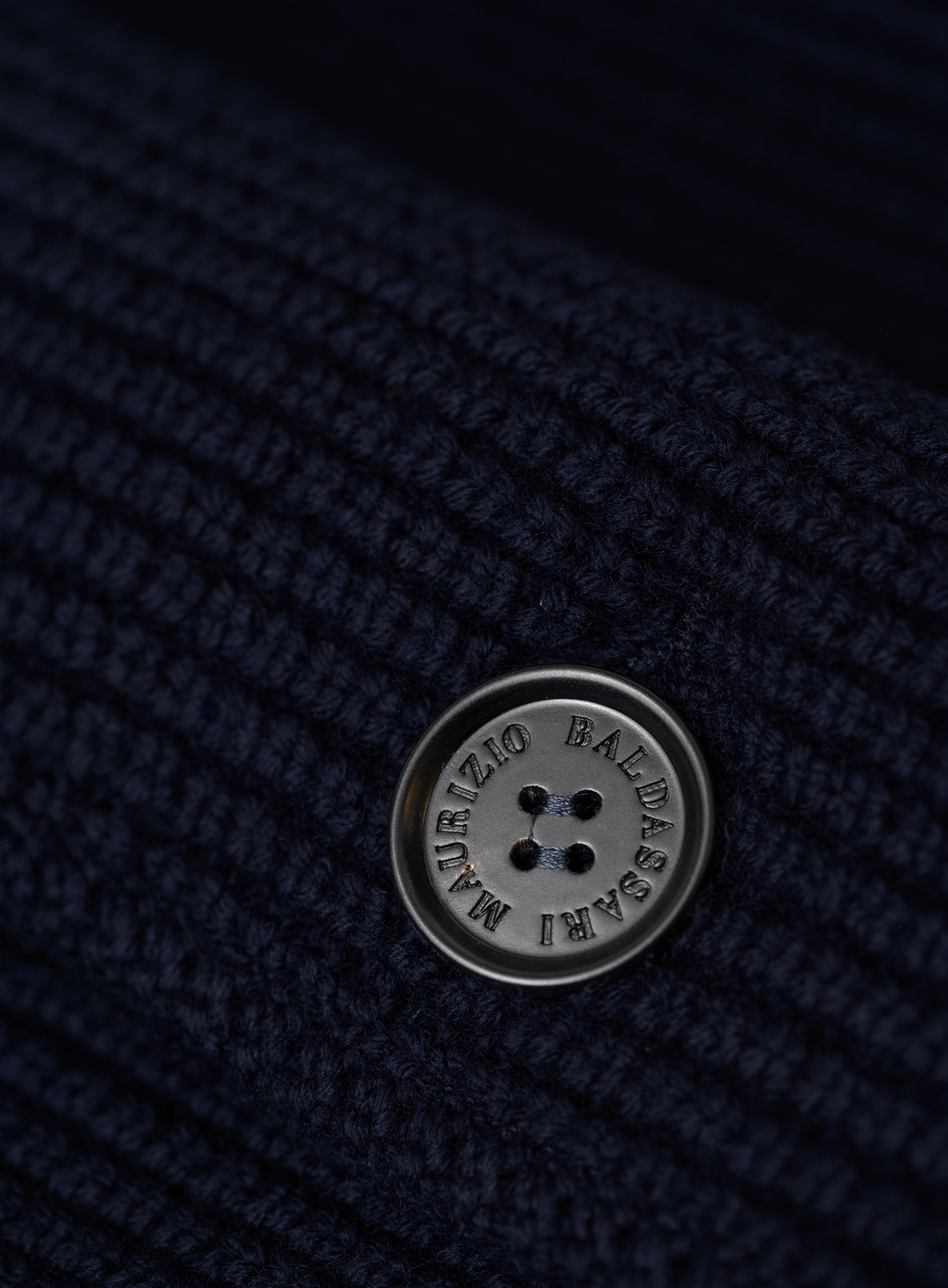 Colbert vest in cashmere | FULL_WIDTH | BLUE NAVY