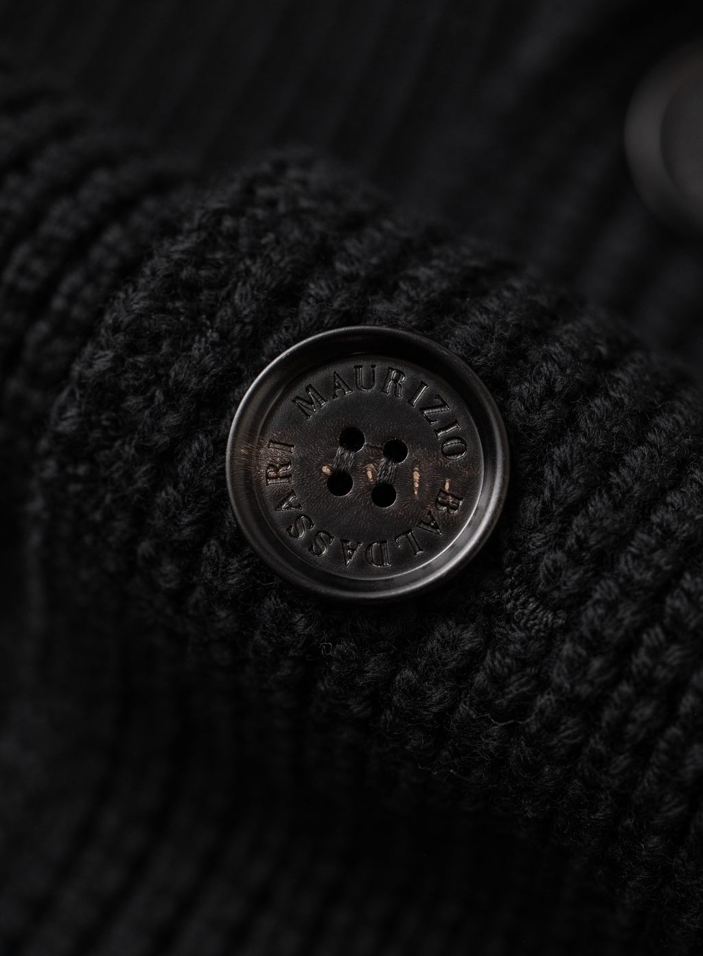 Colbert vest in cashmere | FULL_WIDTH | Zwart