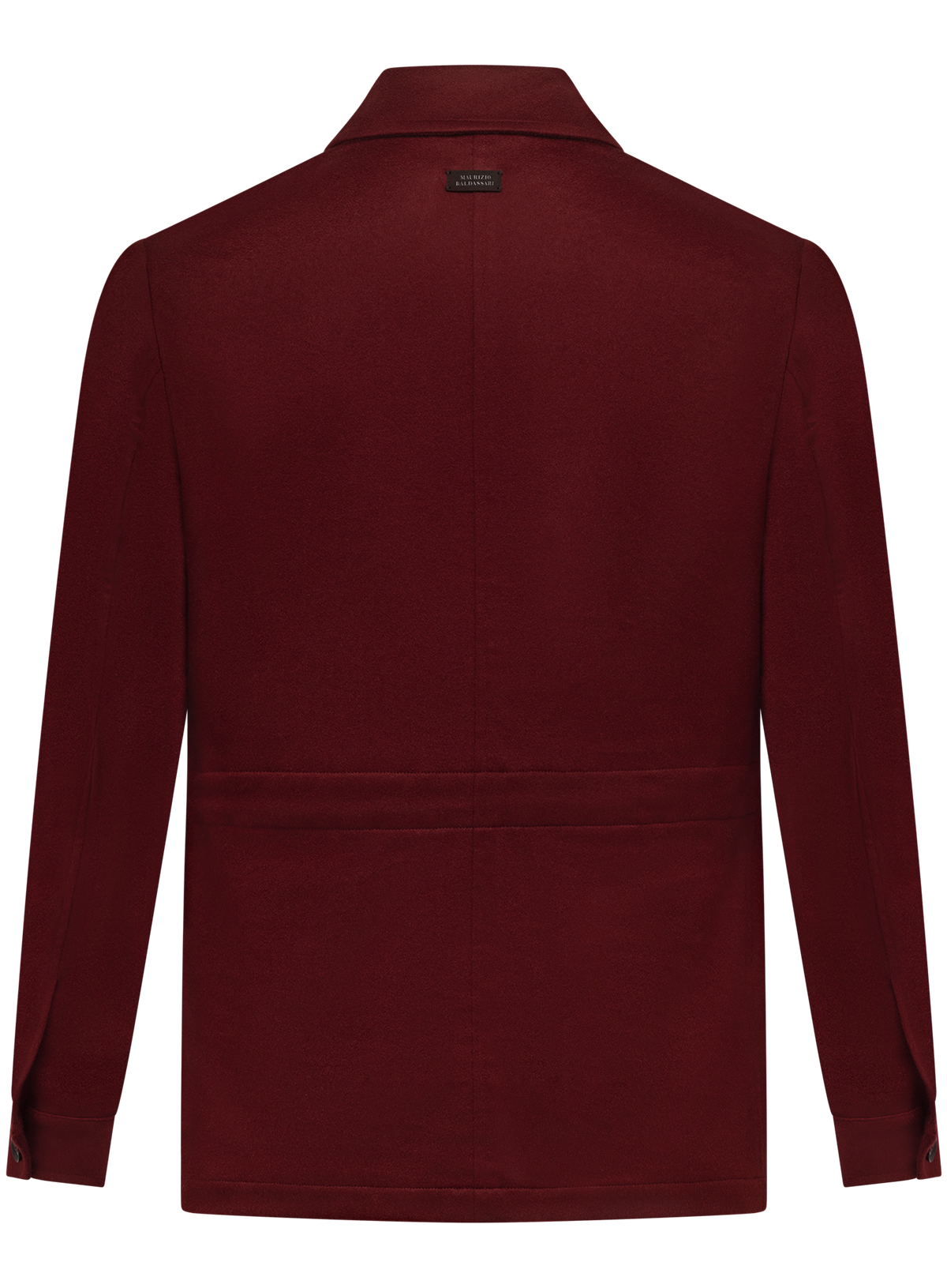 Safari jacket in cashmere | Rood