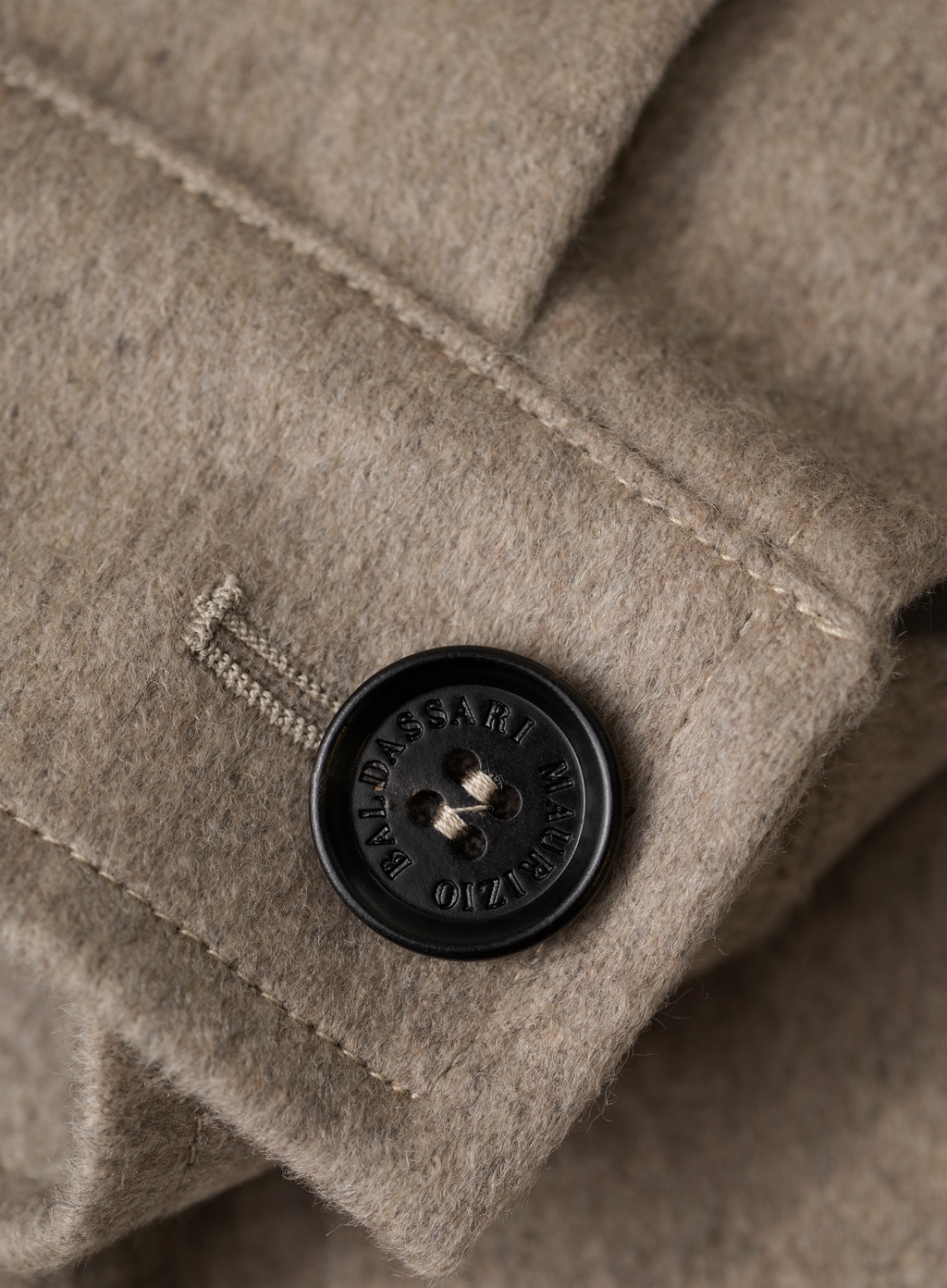 Safari jacket in cashmere | FULL_WIDTH | Beige