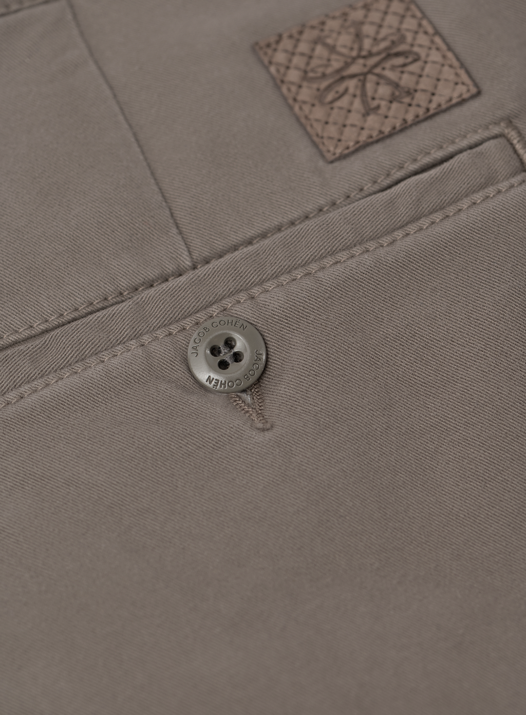 Bobby chino in katoen stretch | FULL_WIDTH | TAUPE