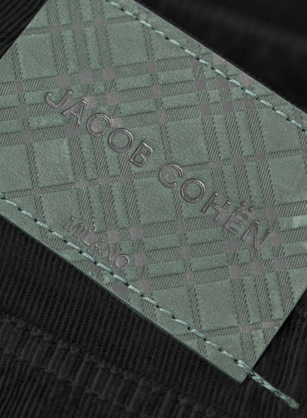 Nick corduroy jeans in katoen stretch | FULL_WIDTH | Groen