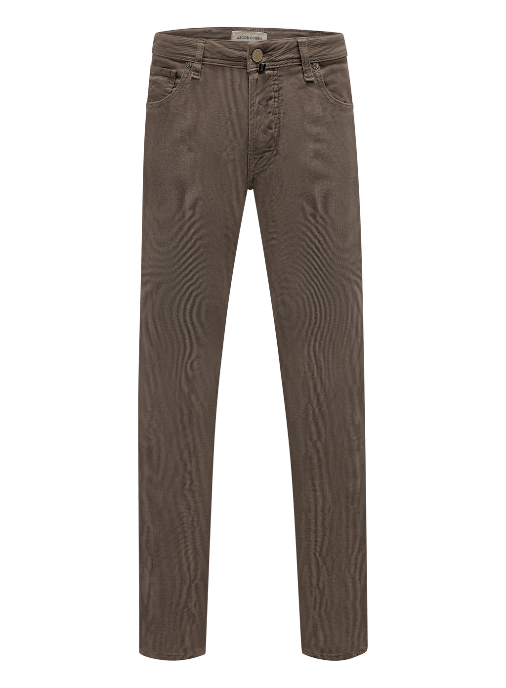 Nick corduroy jeans van katoen | TAUPE