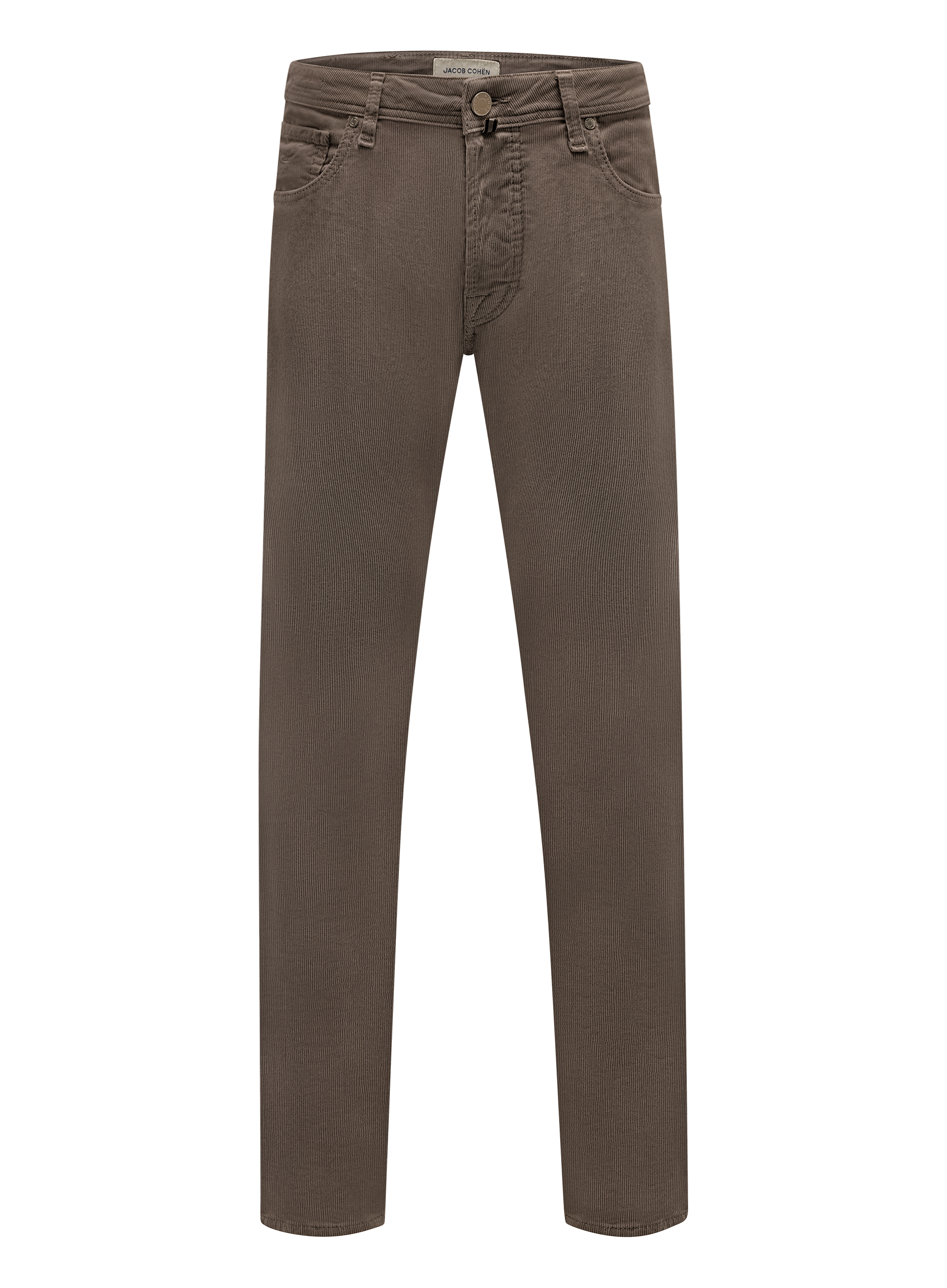 Nick corduroy jeans van katoen | TAUPE