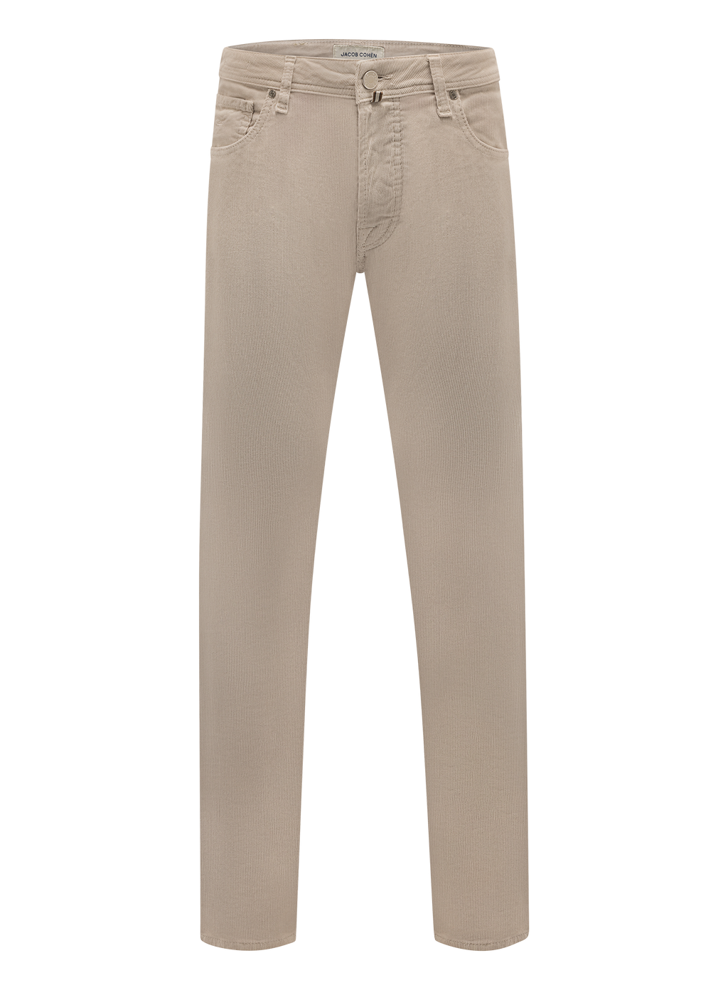 Nick corduroy jeans in katoen stretch | L.Grijs
