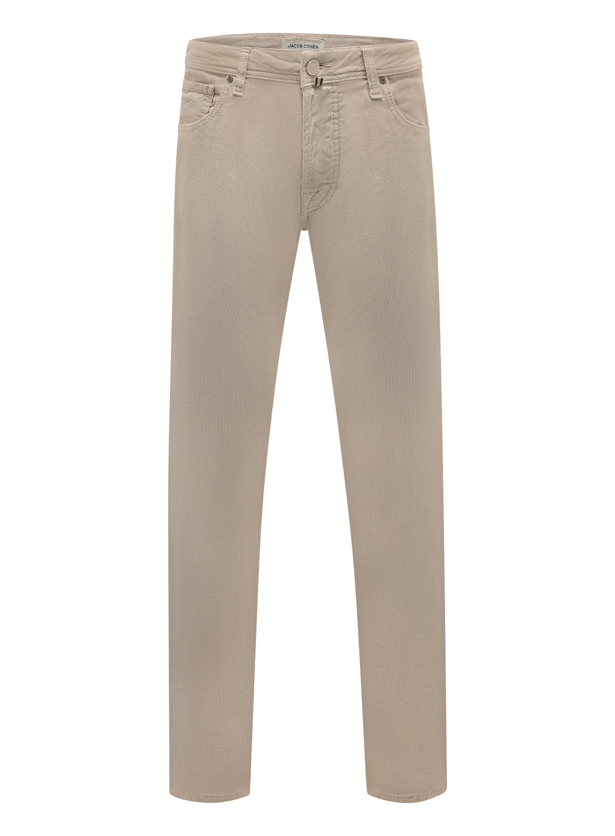 Nick corduroy jeans in katoen stretch | L.Grijs