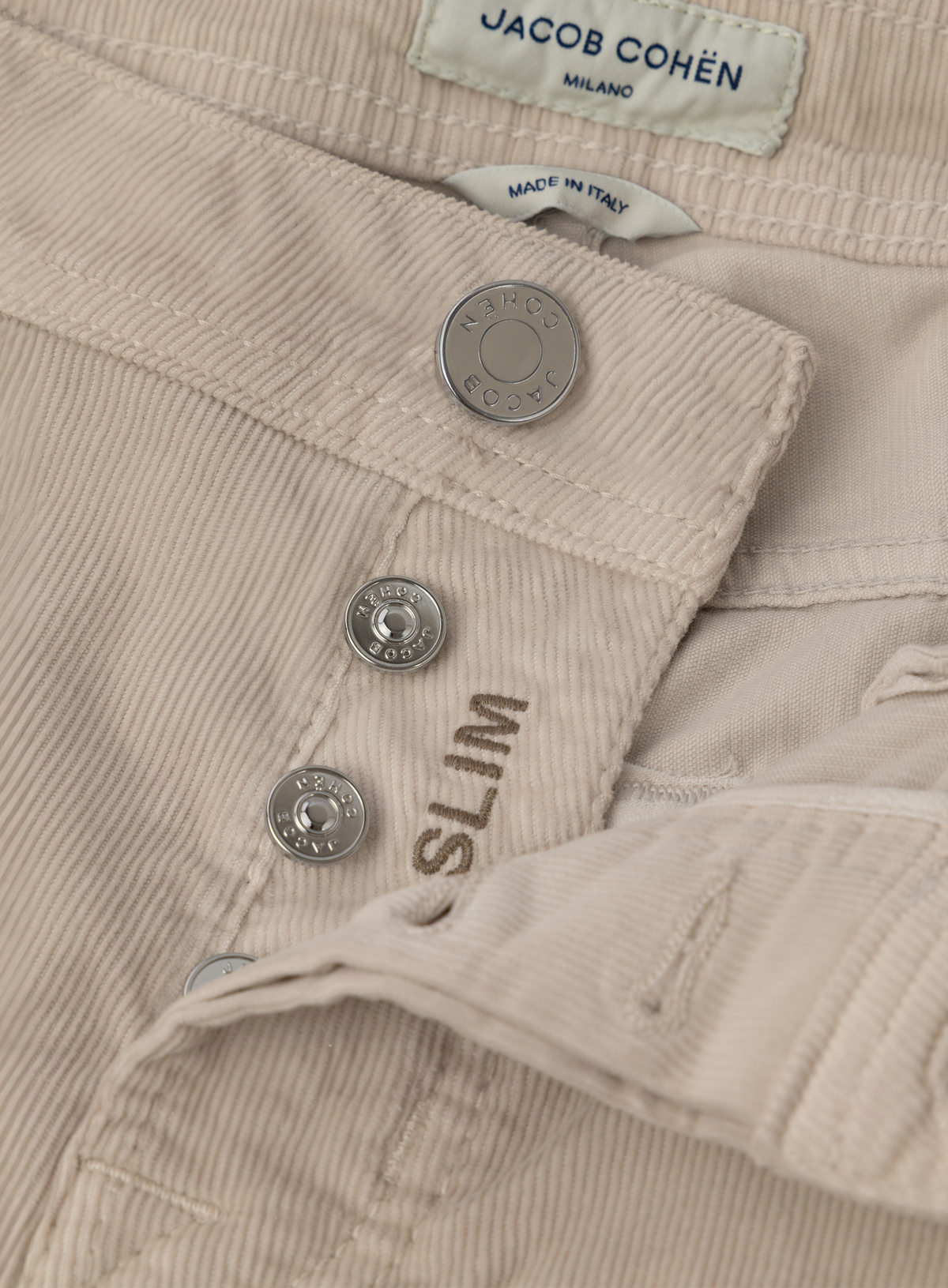Nick corduroy jeans in katoen stretch | FULL_WIDTH | L.Grijs