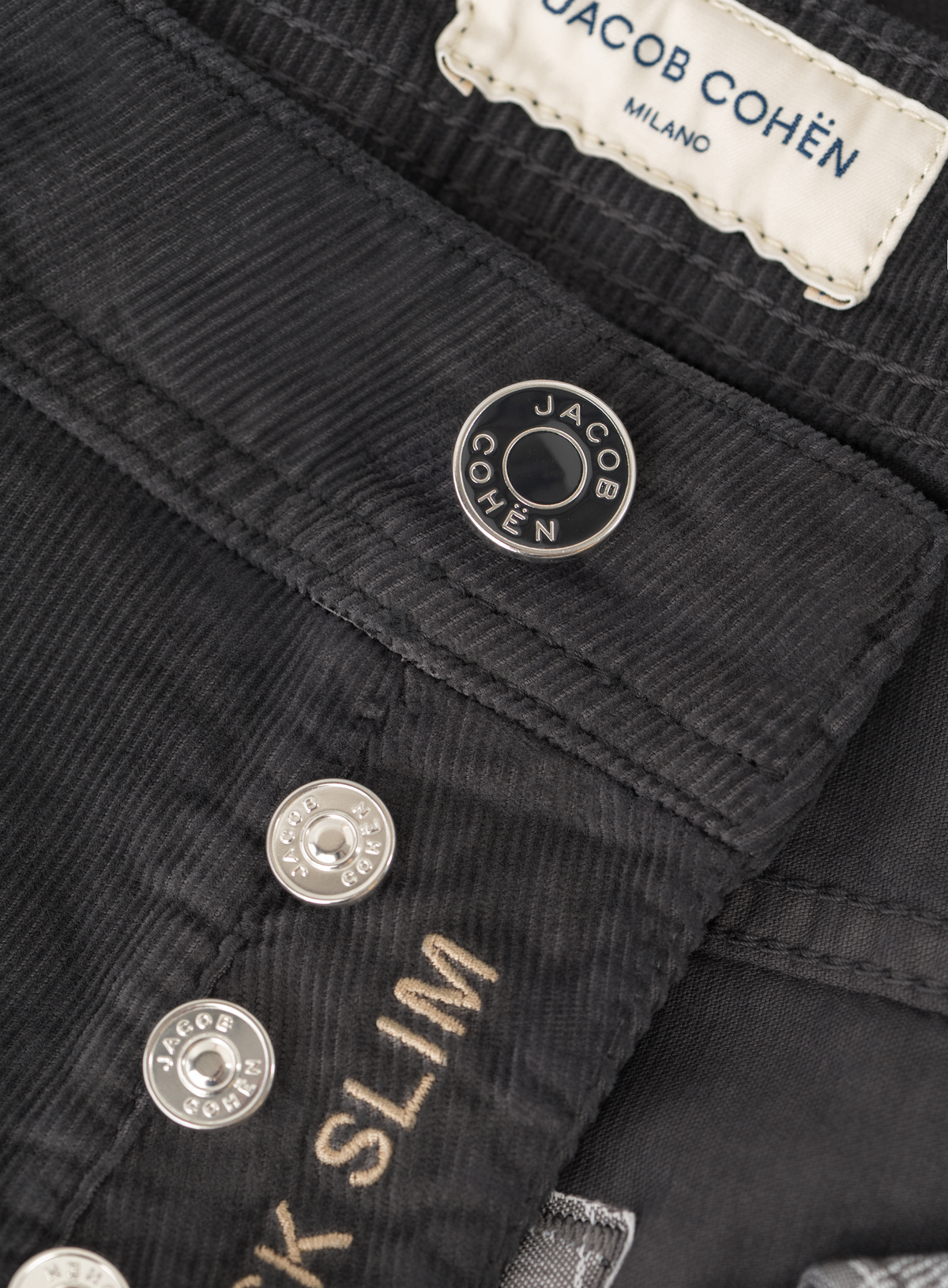 Nick corduroy jeans in katoen stretch | FULL_WIDTH | Grijs
