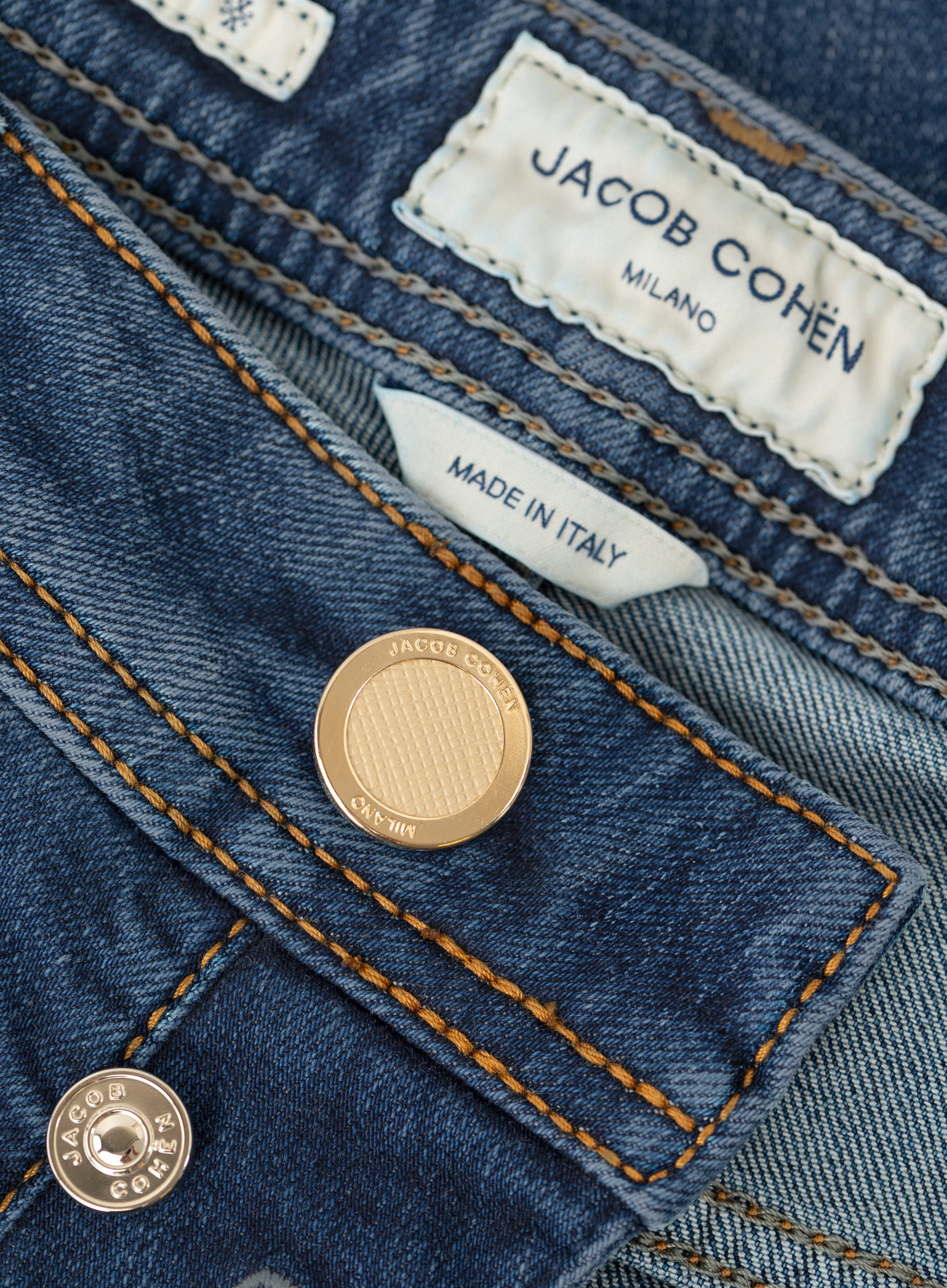 Nick jeans van katoen | FULL_WIDTH | Blauw