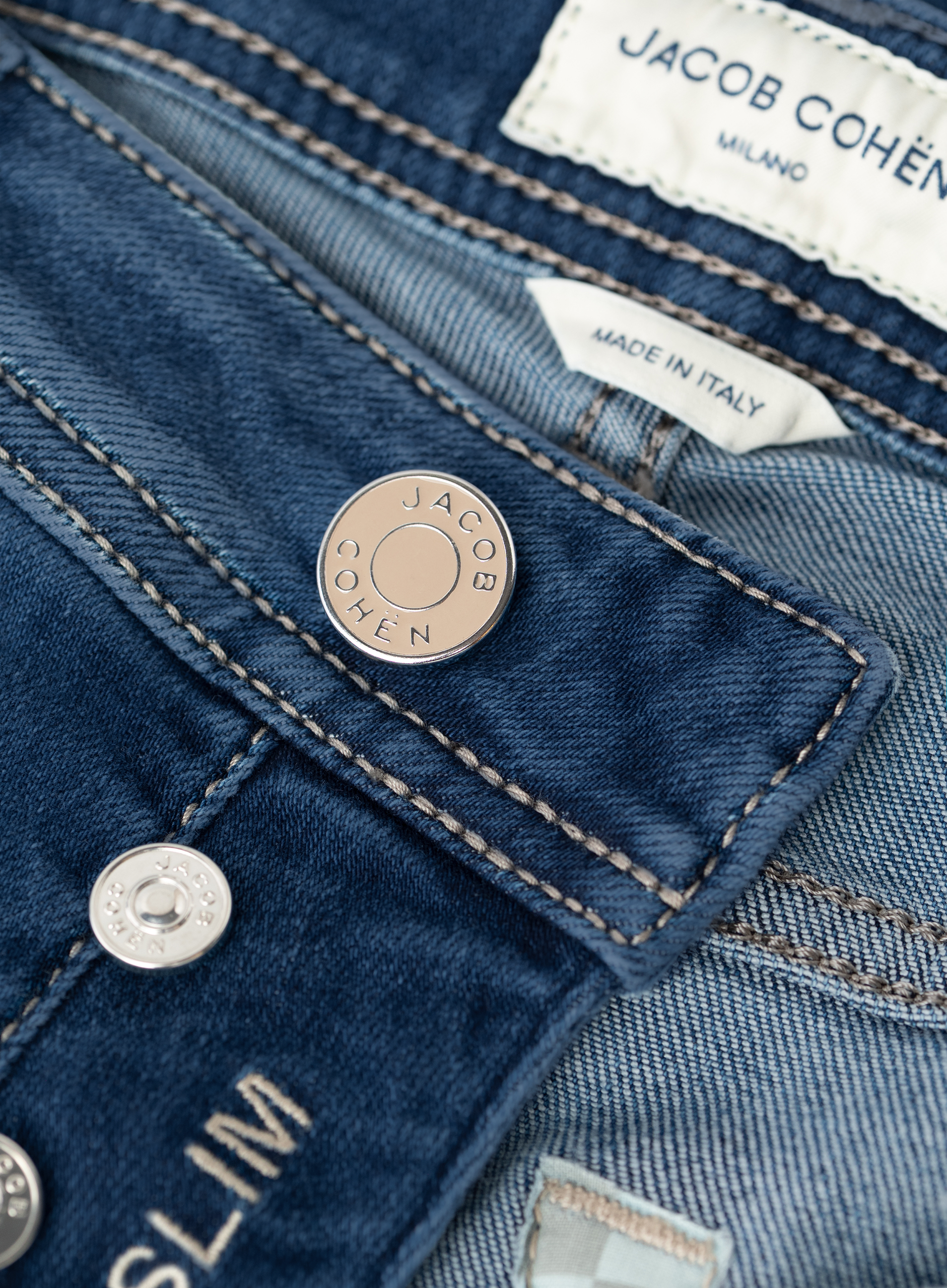 Nick jeans van katoen | FULL_WIDTH | Blauw