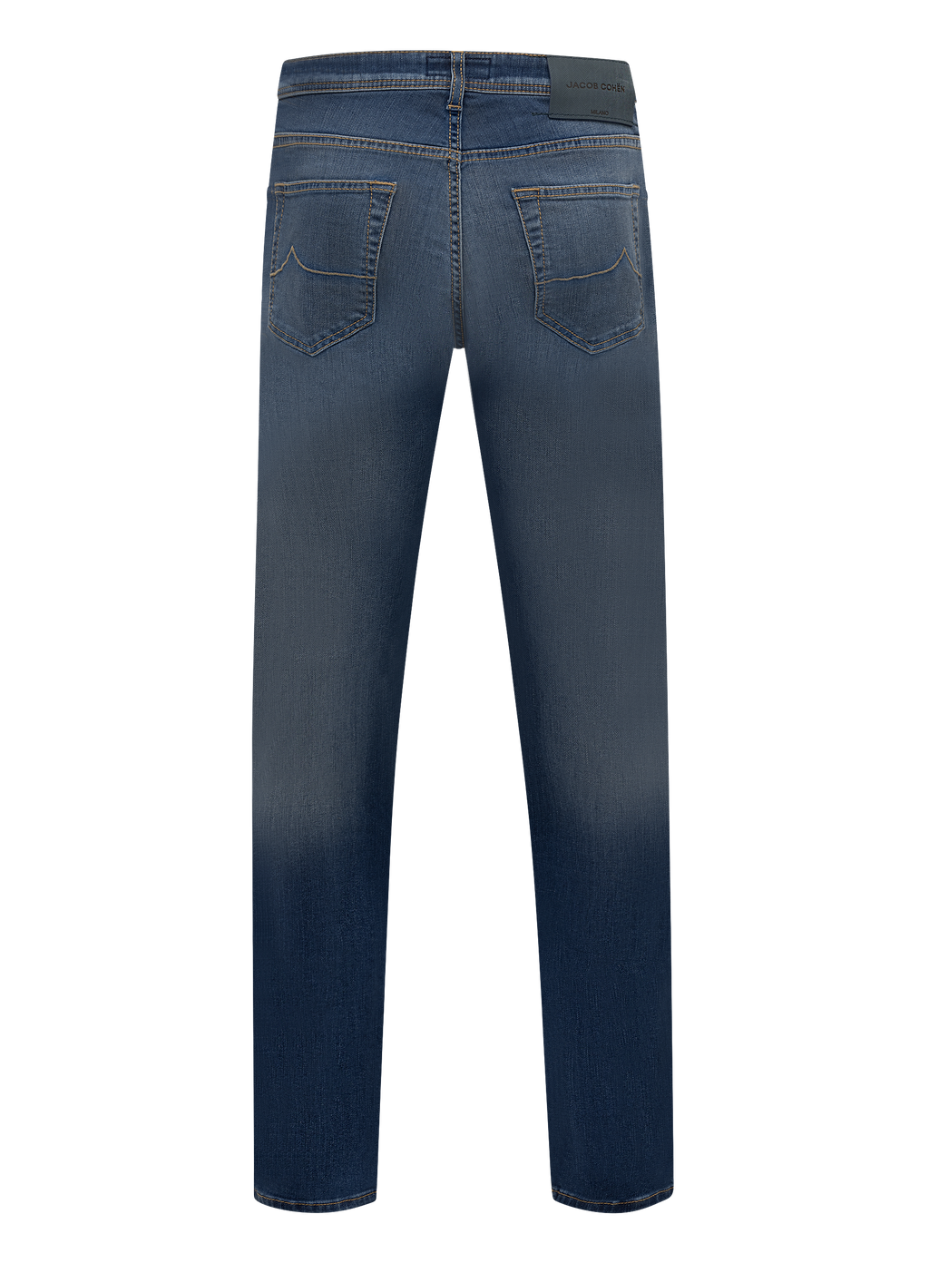 Nick jeans van katoen | D.blauw