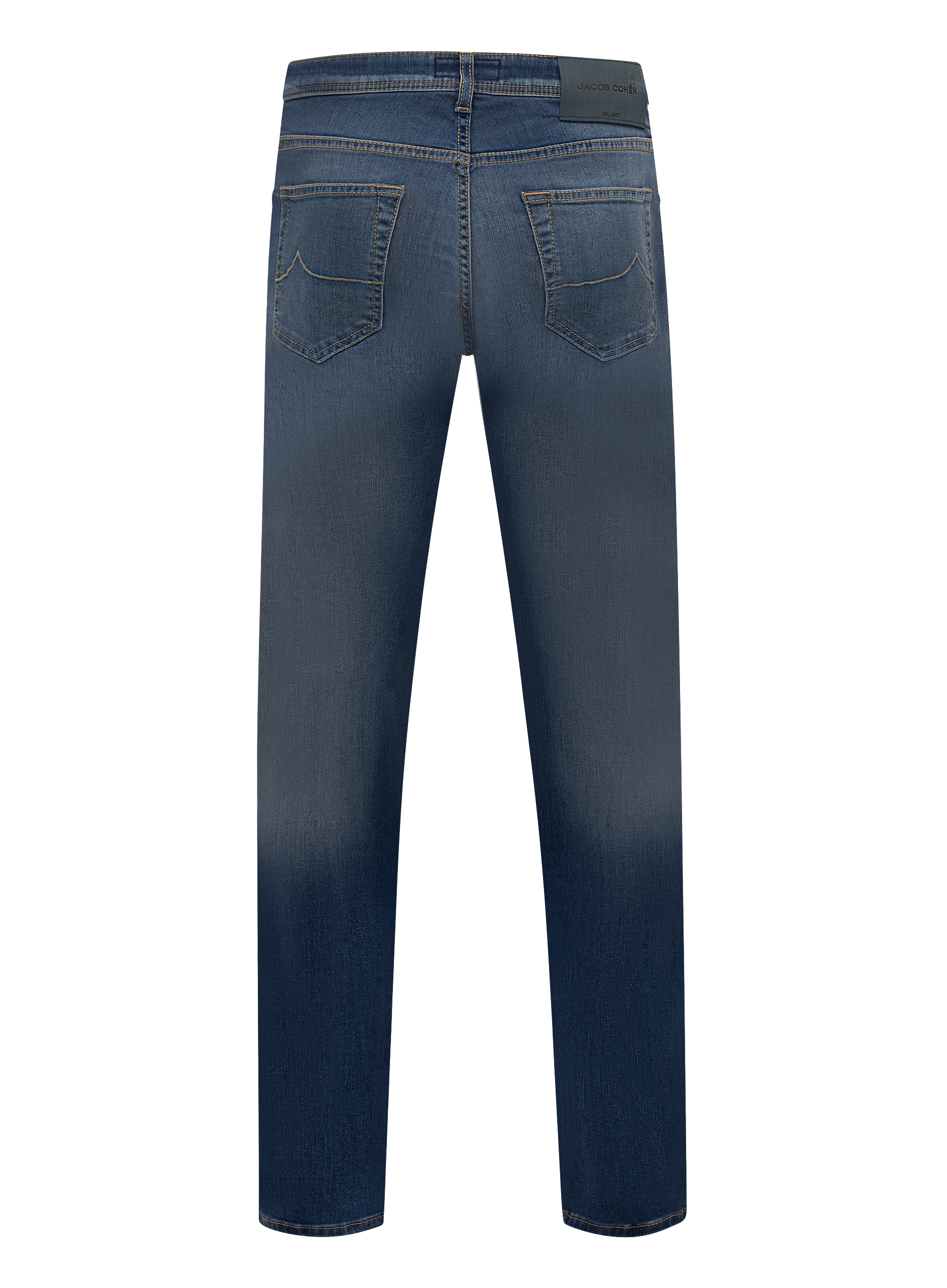 Nick jeans van katoen | D.blauw