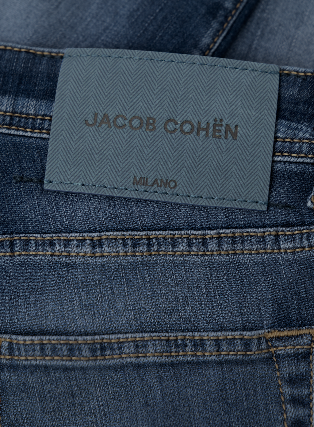 Nick jeans van katoen | FULL_WIDTH | D.blauw