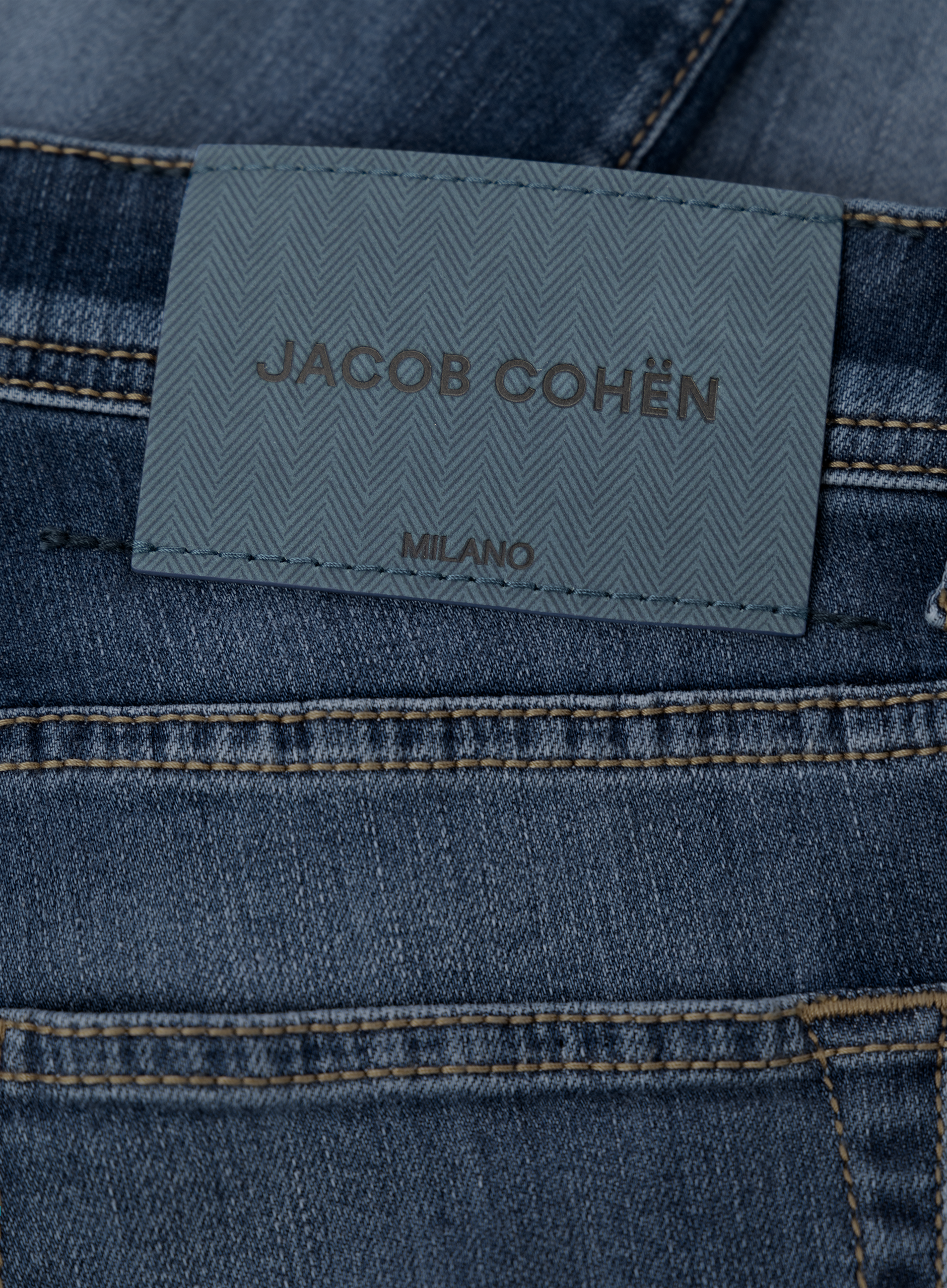 Nick jeans van katoen | FULL_WIDTH | D.blauw