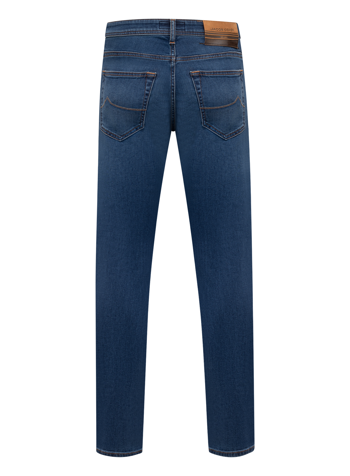 Nick jeans in katoen stretch | Blauw