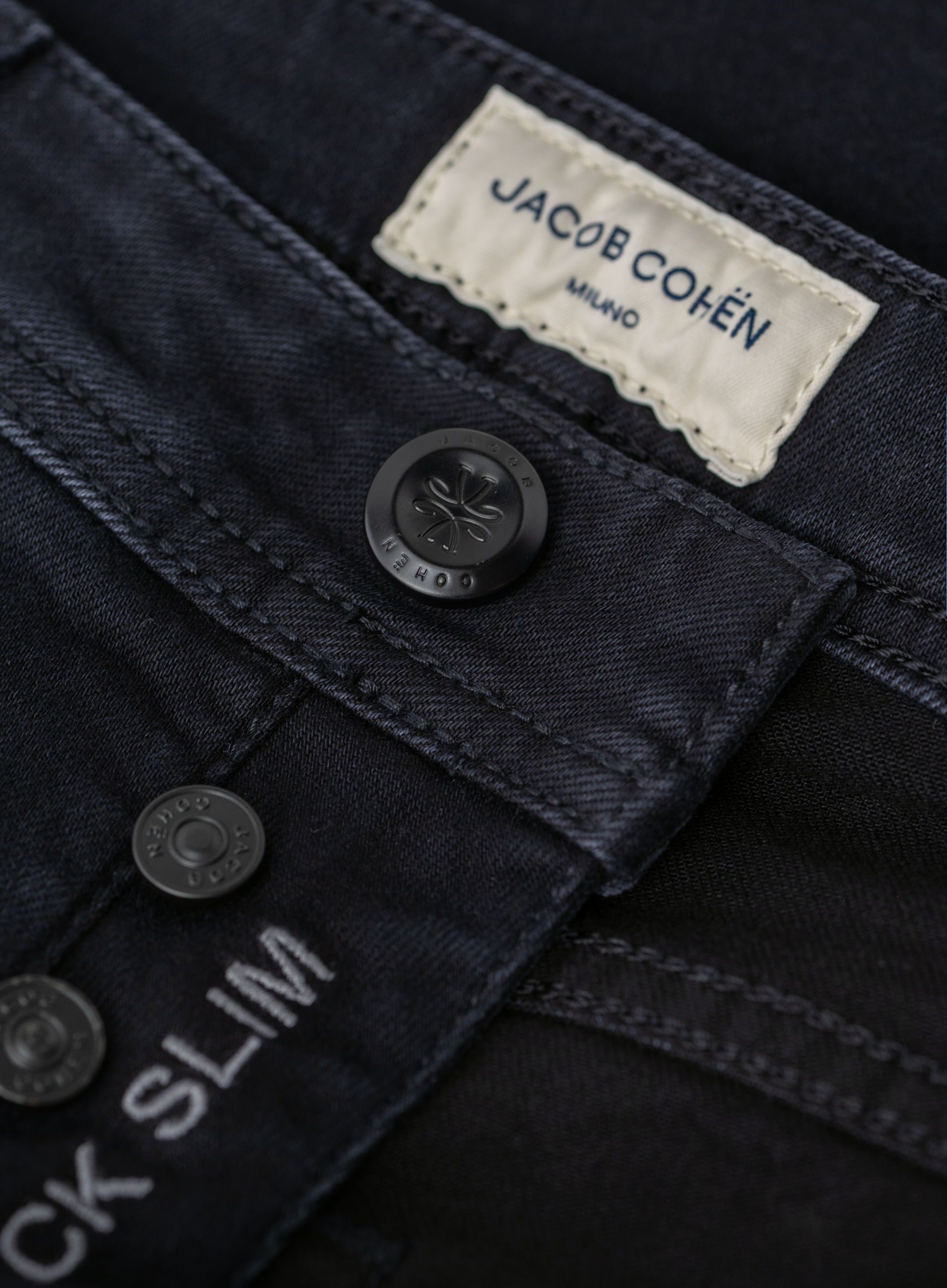 Nick jeans van katoen | FULL_WIDTH | Zwart