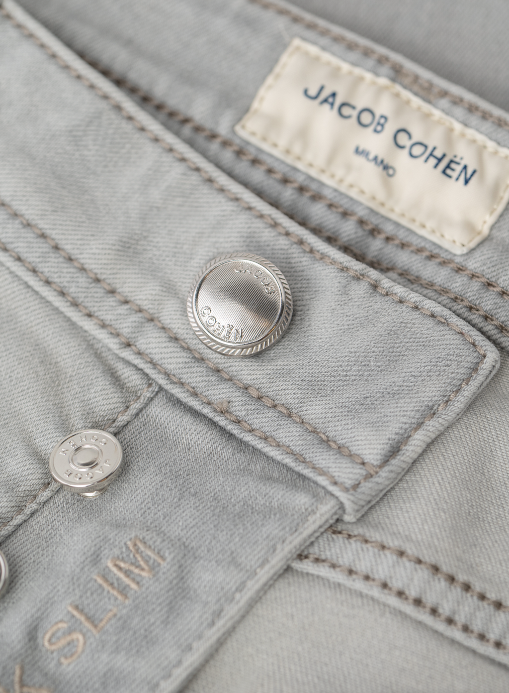Nick jeans van katoen | FULL_WIDTH | L.Grijs