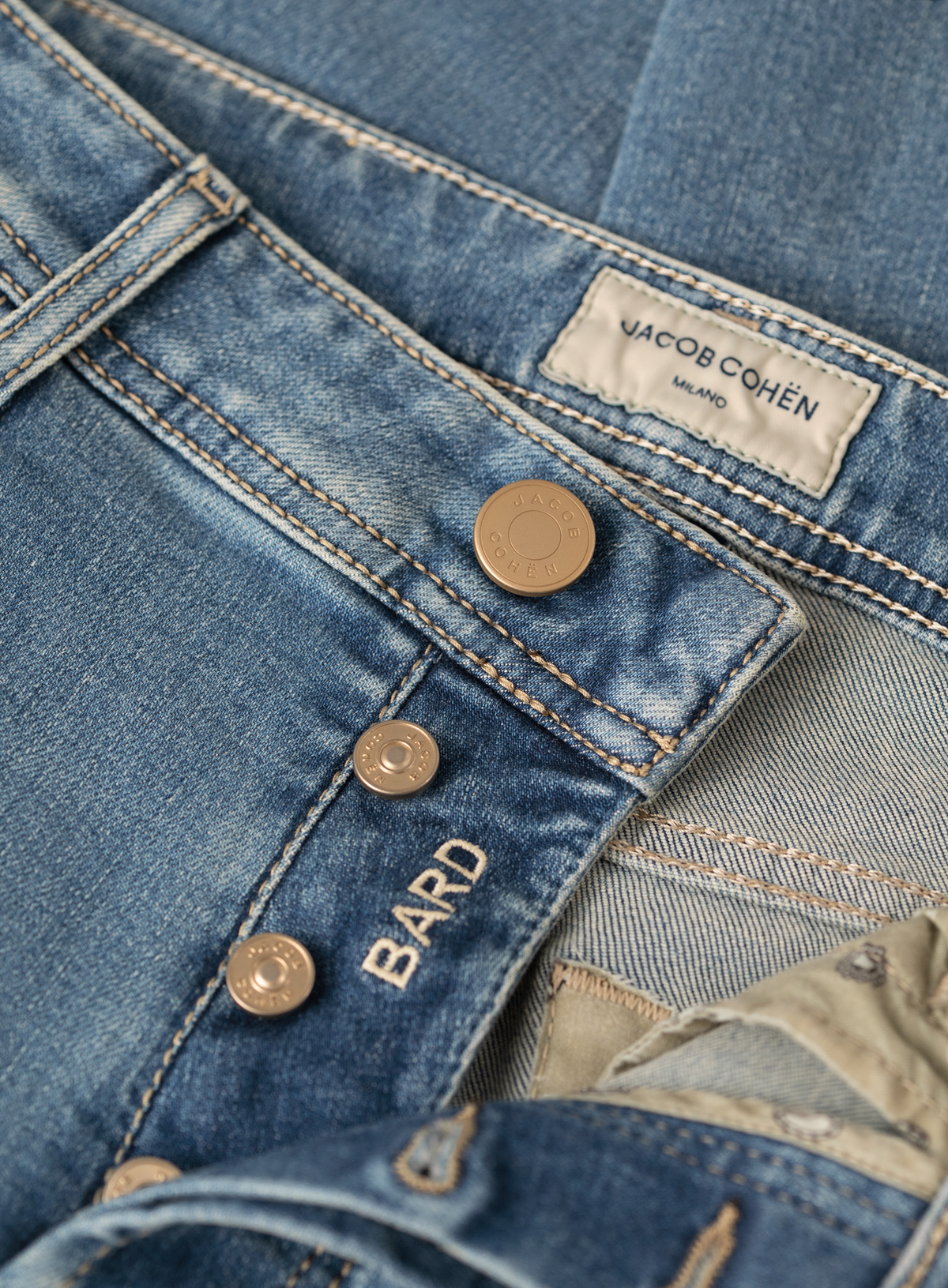 Bard jeans in katoen stretch | FULL_WIDTH | L.Blauw