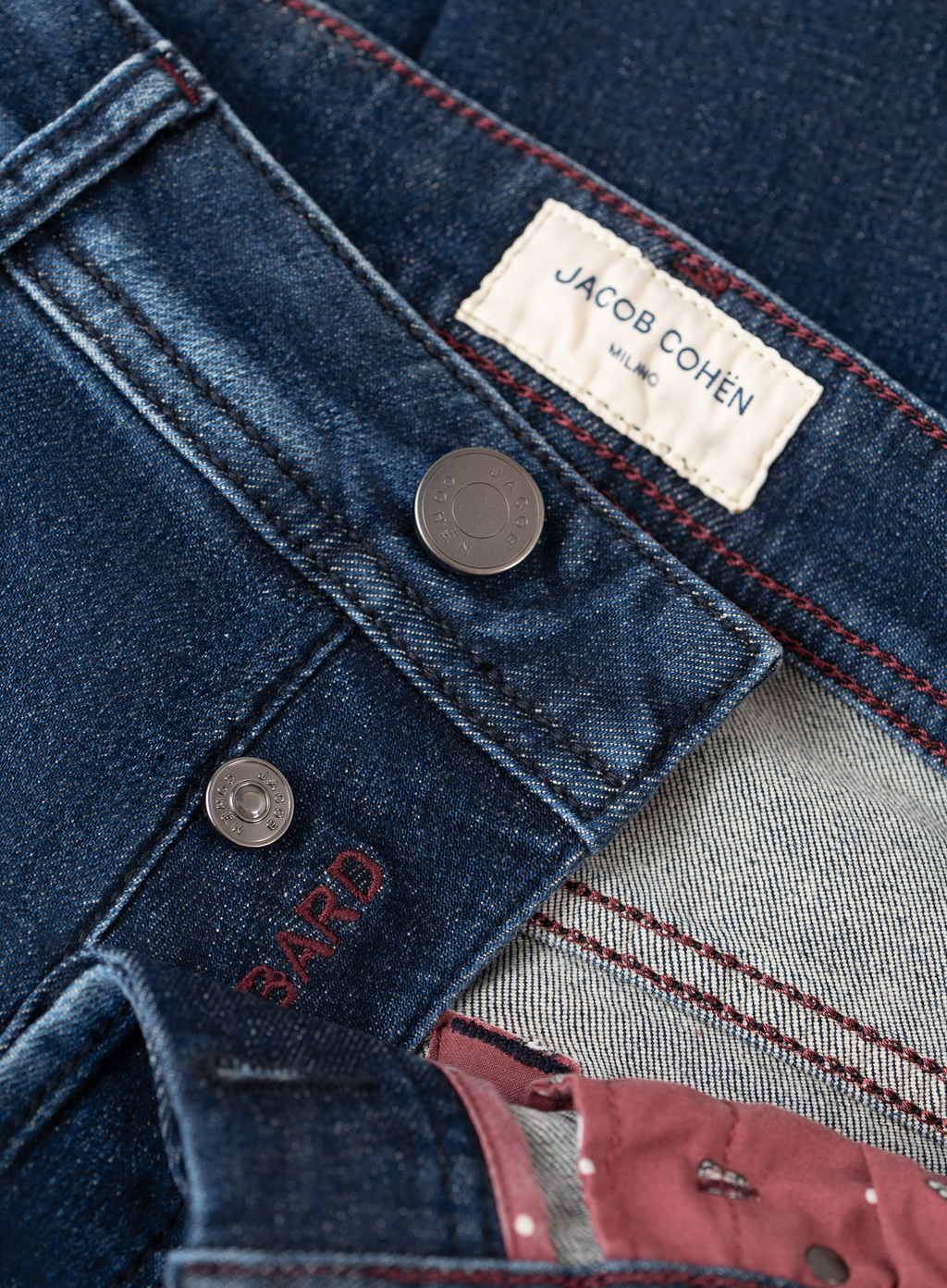 Bard jeans in katoen stretch | FULL_WIDTH | BLUE NAVY