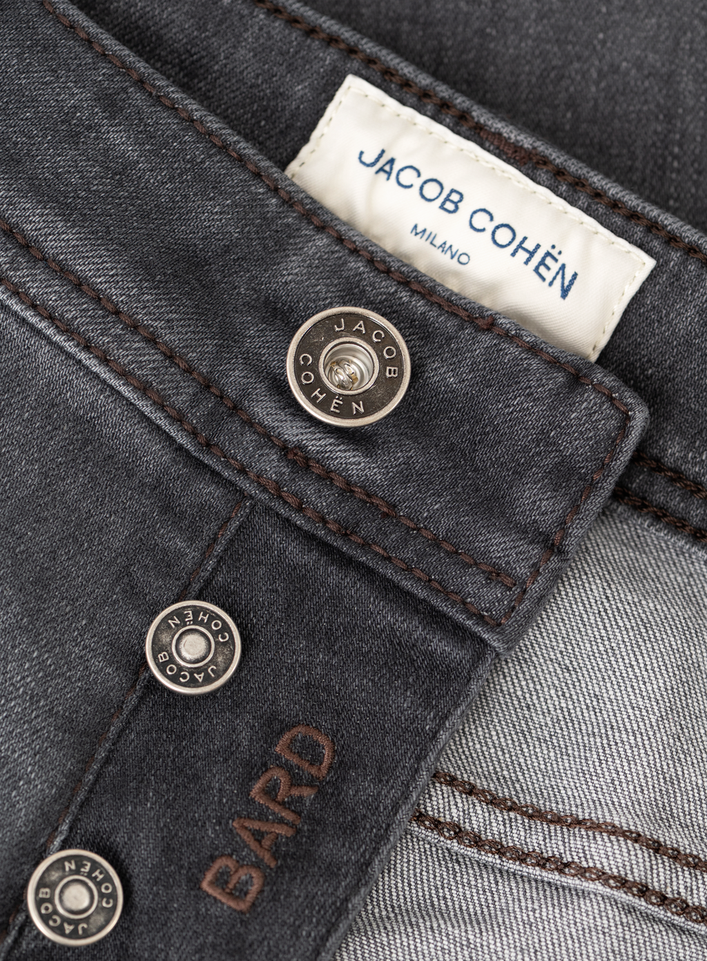 Bard jeans in katoen | FULL_WIDTH | Grijs