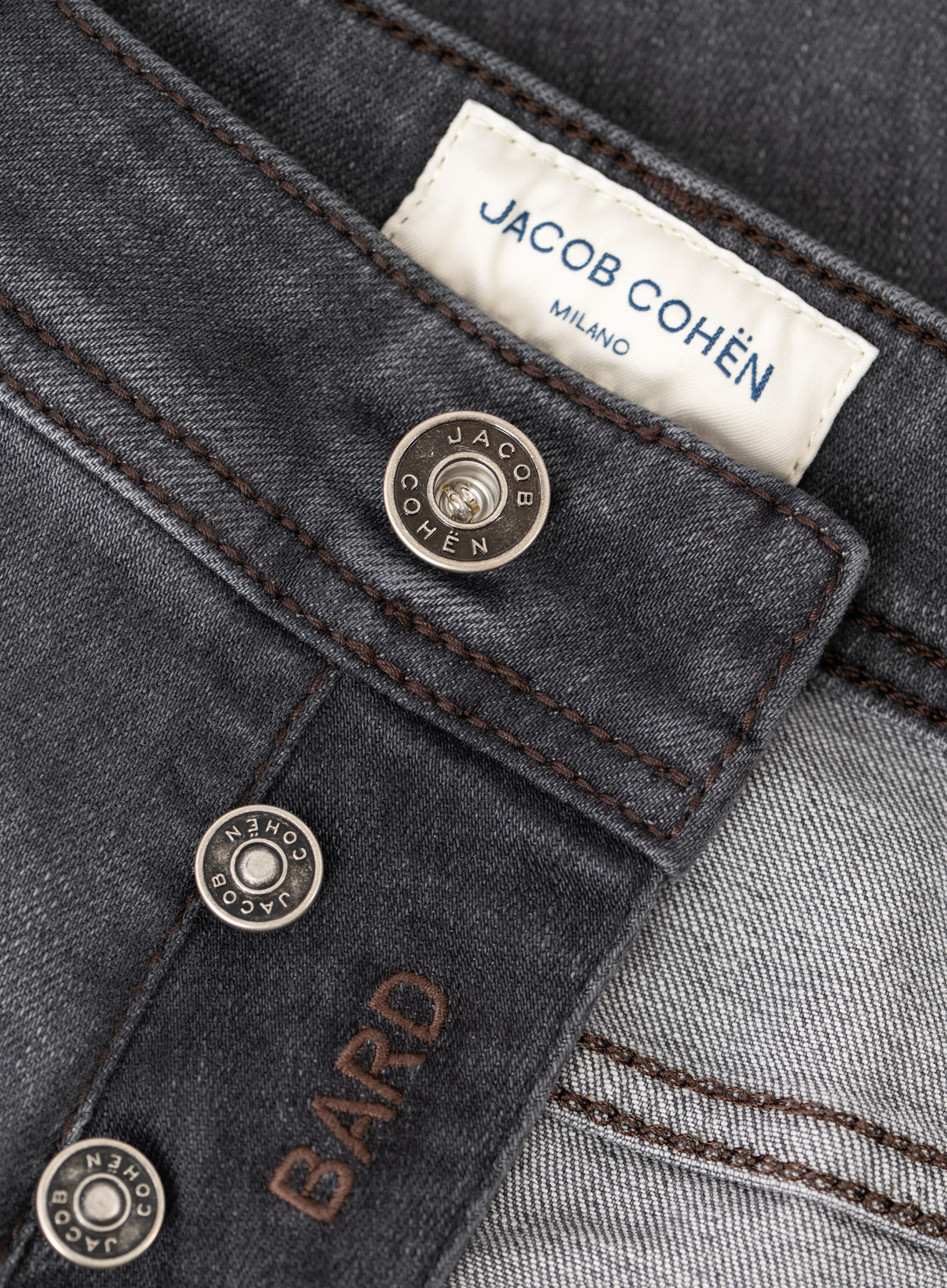 Bard jeans in katoen | FULL_WIDTH | Grijs