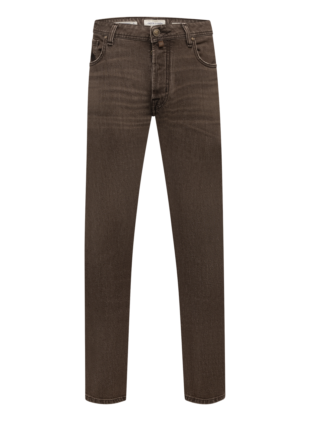 Bard jeans in katoen stretch | Bruin