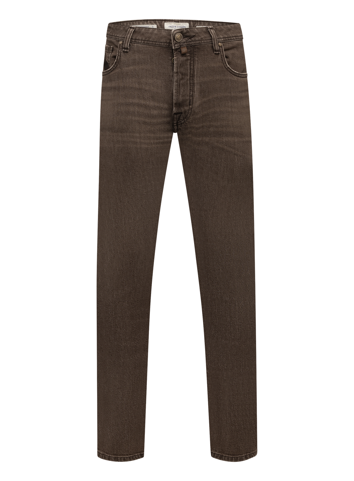 Bard jeans in katoen stretch | Bruin