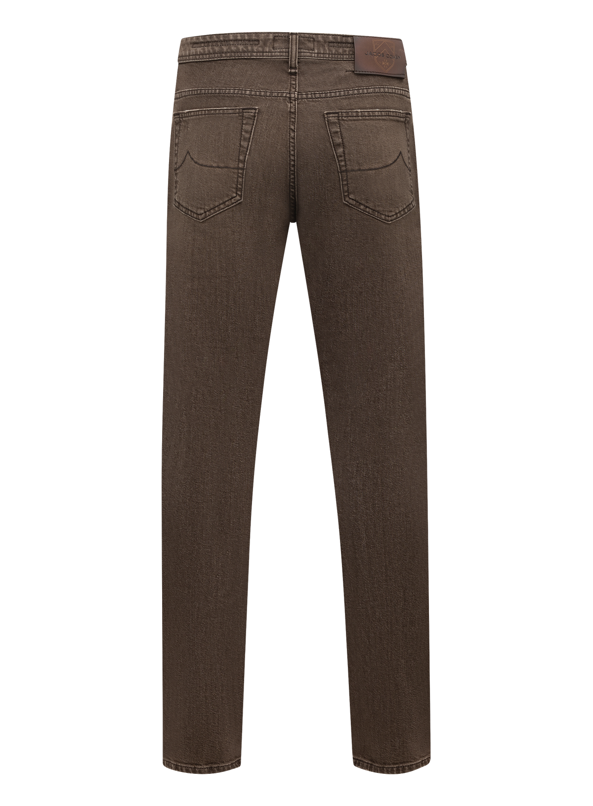 Bard jeans in katoen stretch | Bruin