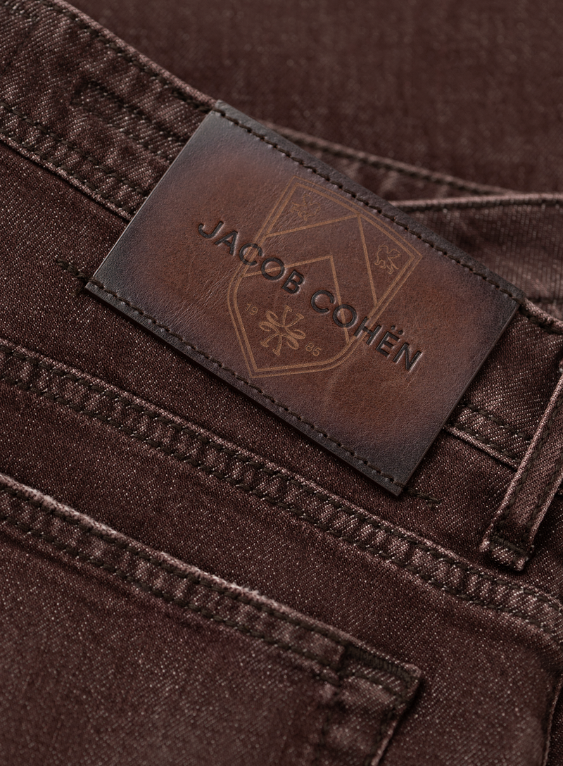 Bard jeans in katoen stretch | FULL_WIDTH | Bordeaux