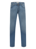 Bard jeans van katoen | L.Blauw
