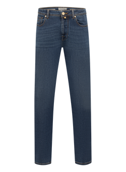 Bard jeans in katoen stretch | Blauw