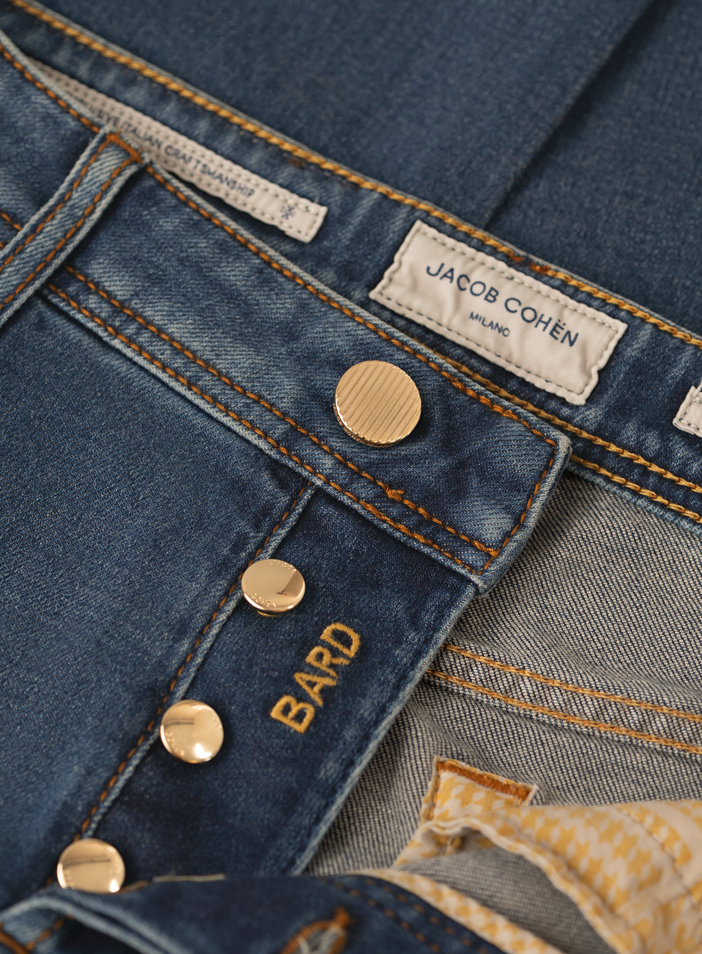 Bard jeans in katoen stretch | FULL_WIDTH | Blauw