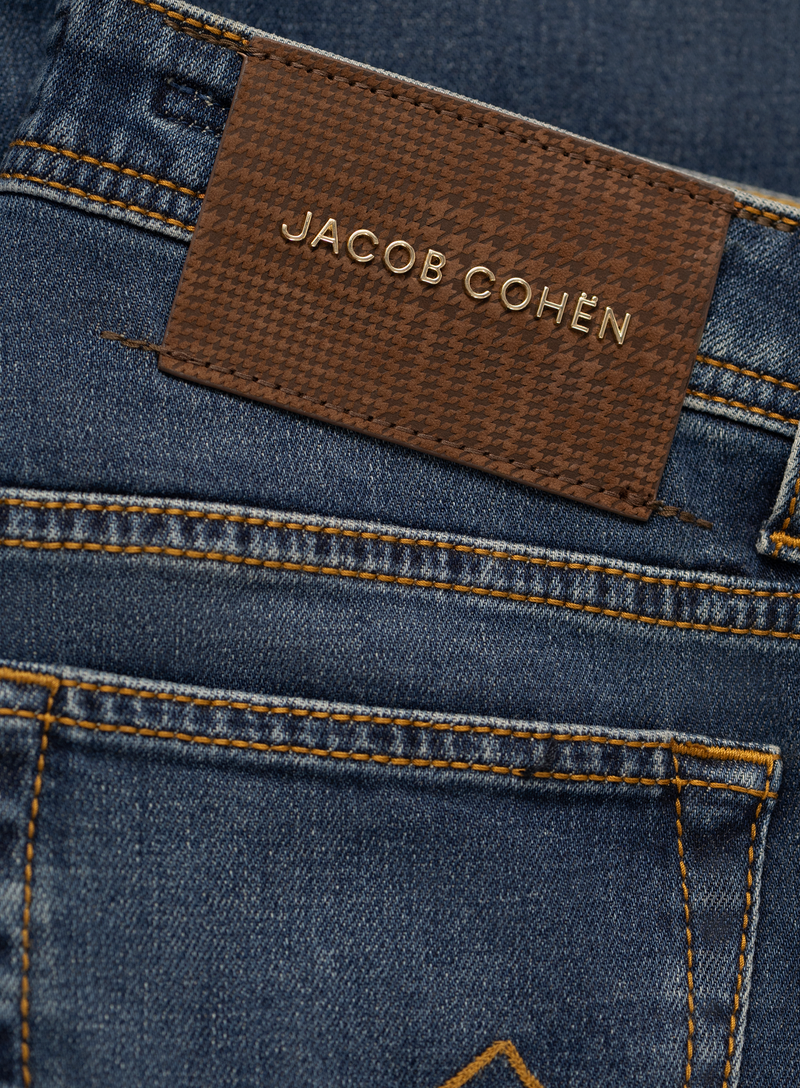 Bard jeans in katoen stretch | FULL_WIDTH | Blauw